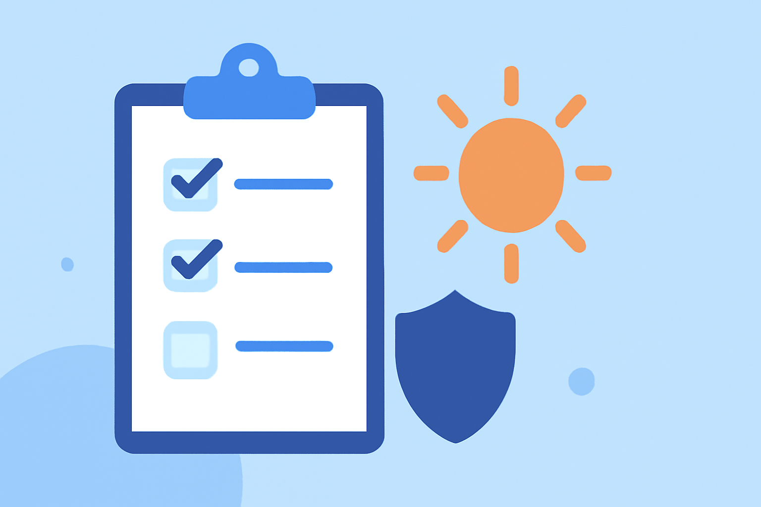 UV Index Alerts Checklist During Hurricane Season