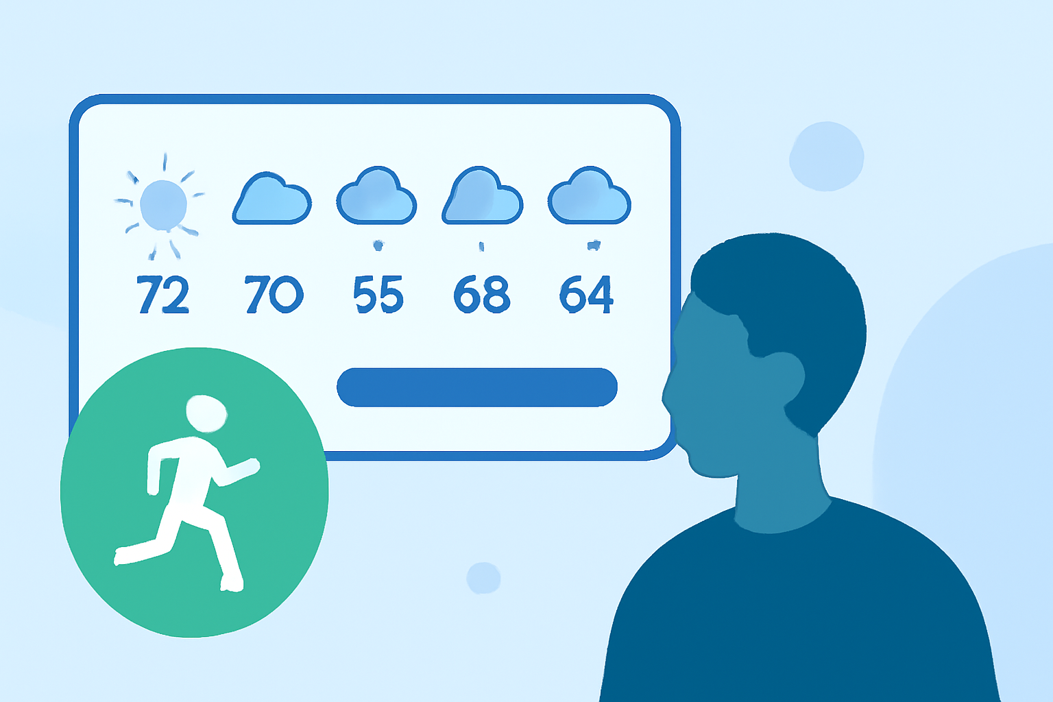 Navigating 30-Day Weather Forecasts for Your Workouts