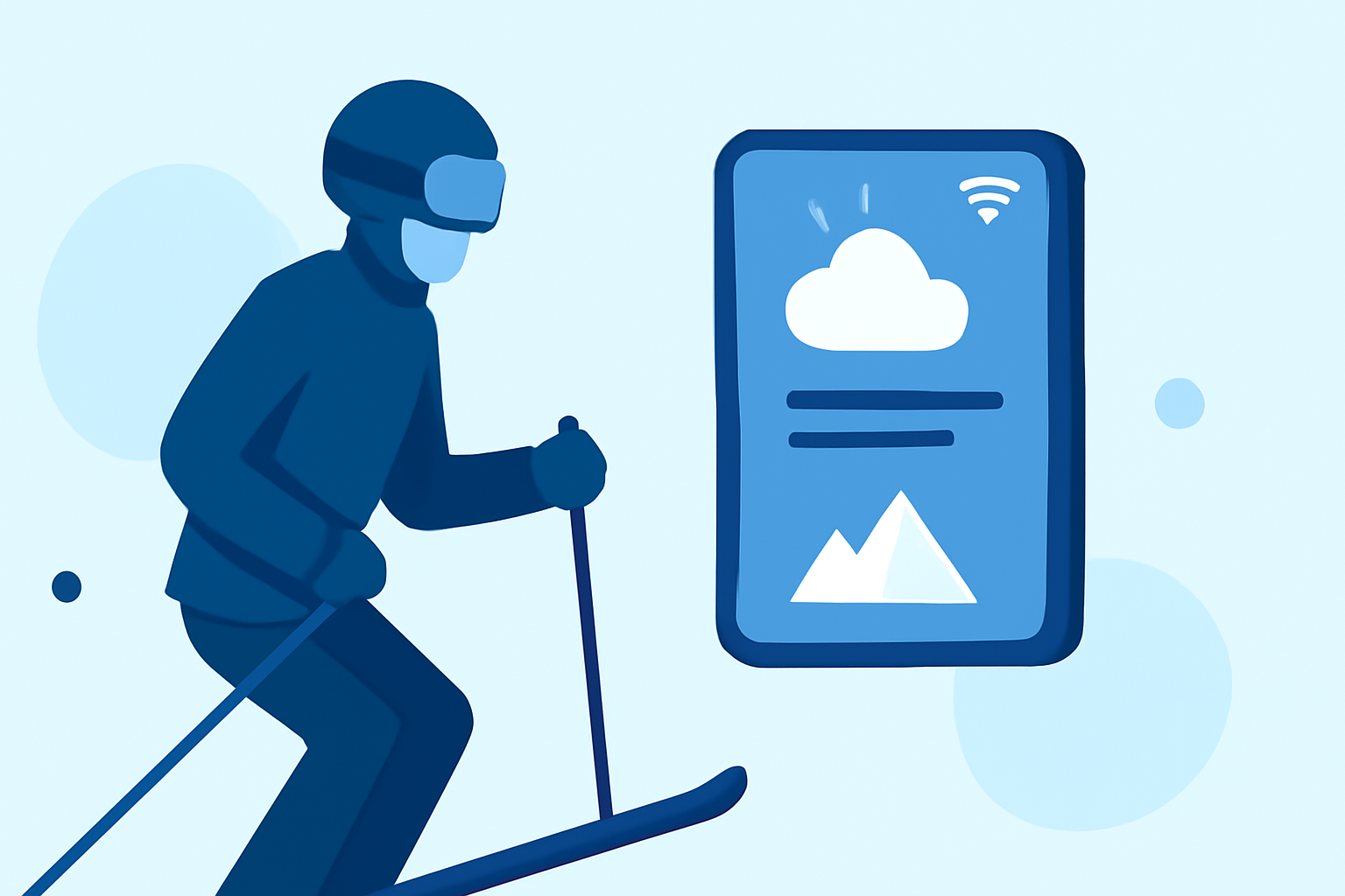 Enhancing Your Skiing Experience with Smart Weather Displays