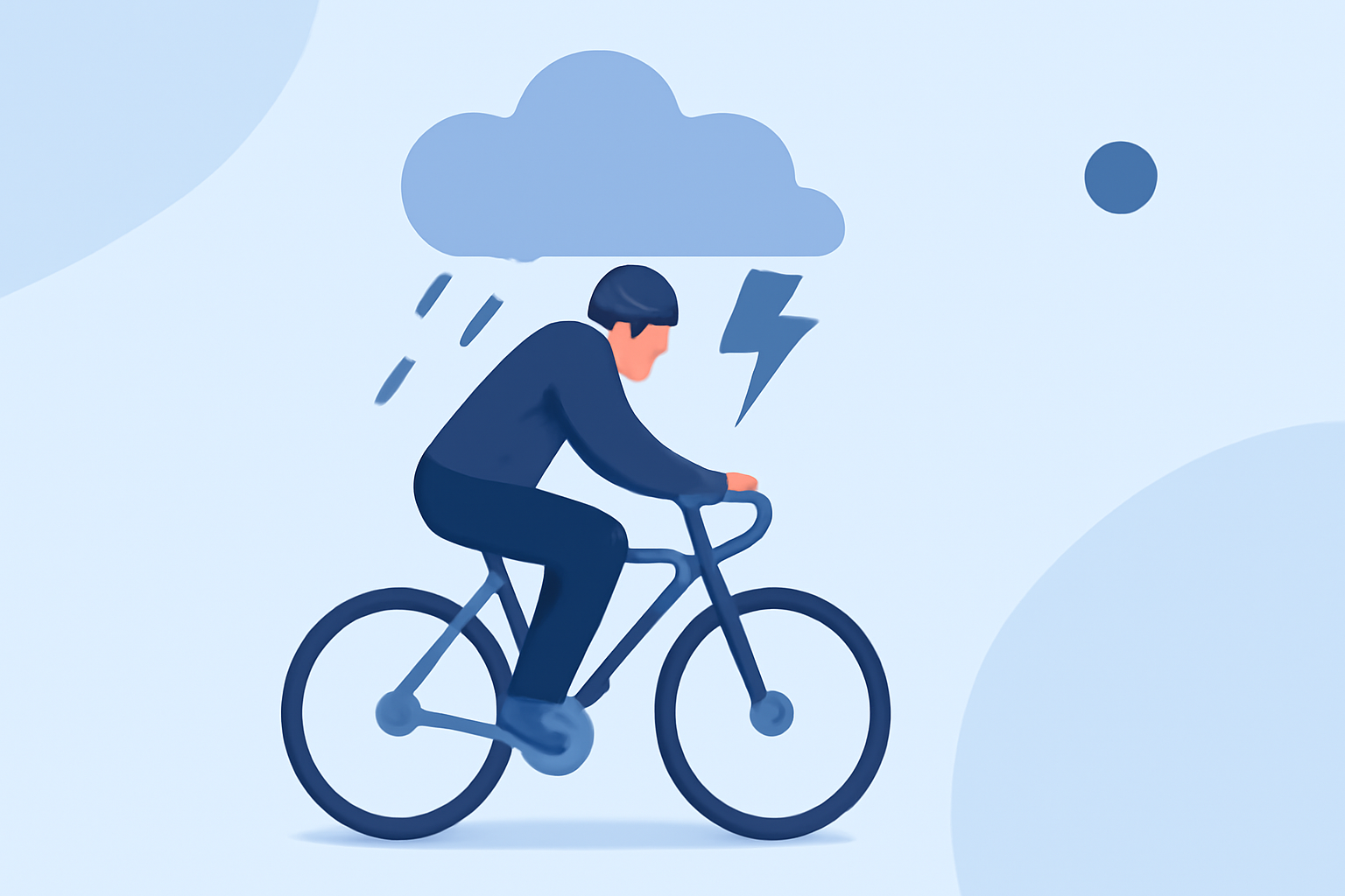 Cycling in Severe Weather: How Clime Enhances Your Ride Safety