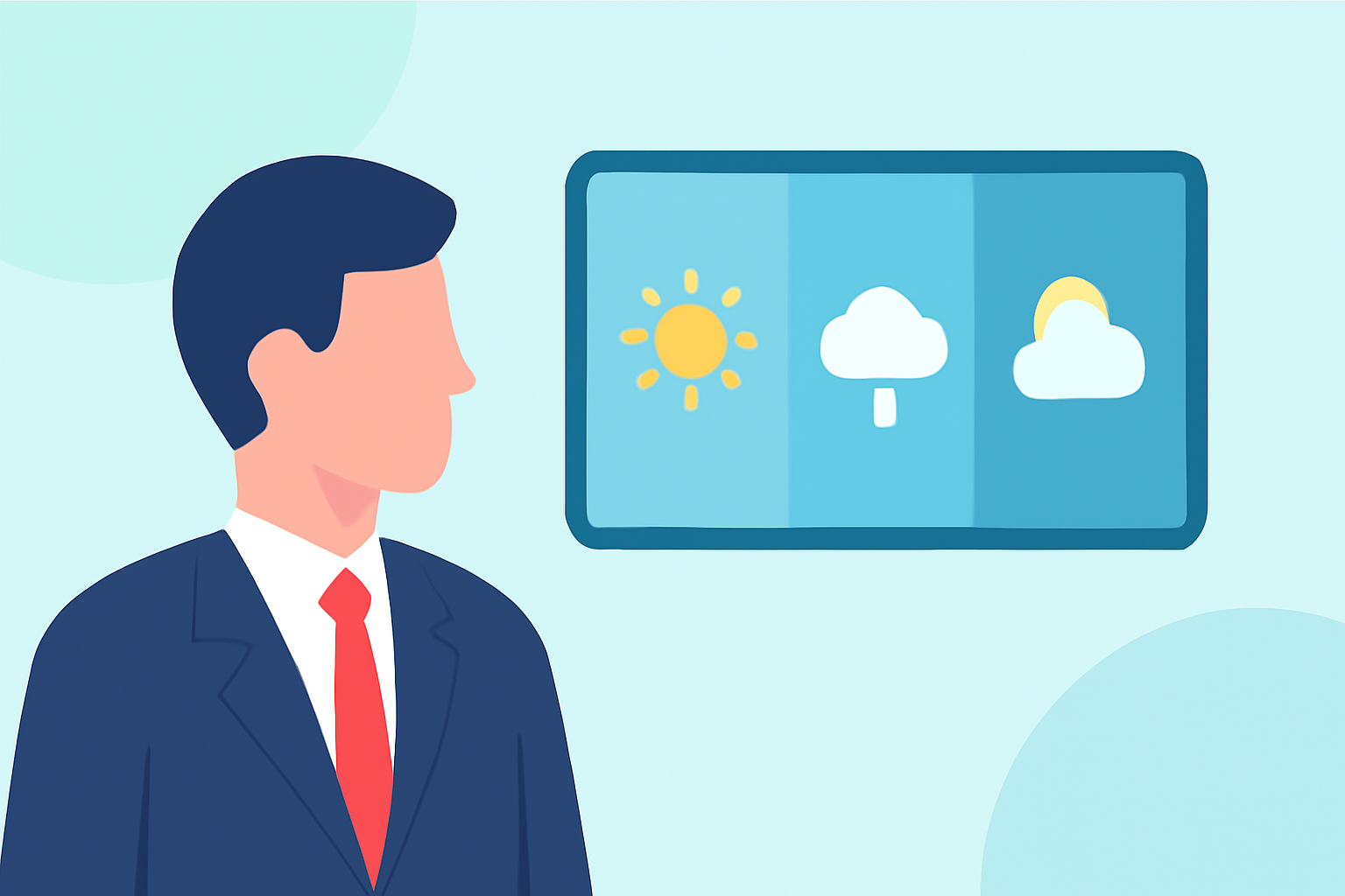 Spring Travel Weather Examples for Business Trips