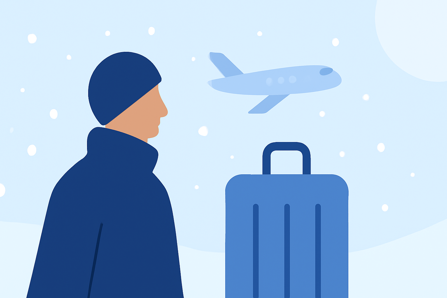 Navigating Snowy Conditions at Your Arrival Airport: A Guide for Beginners