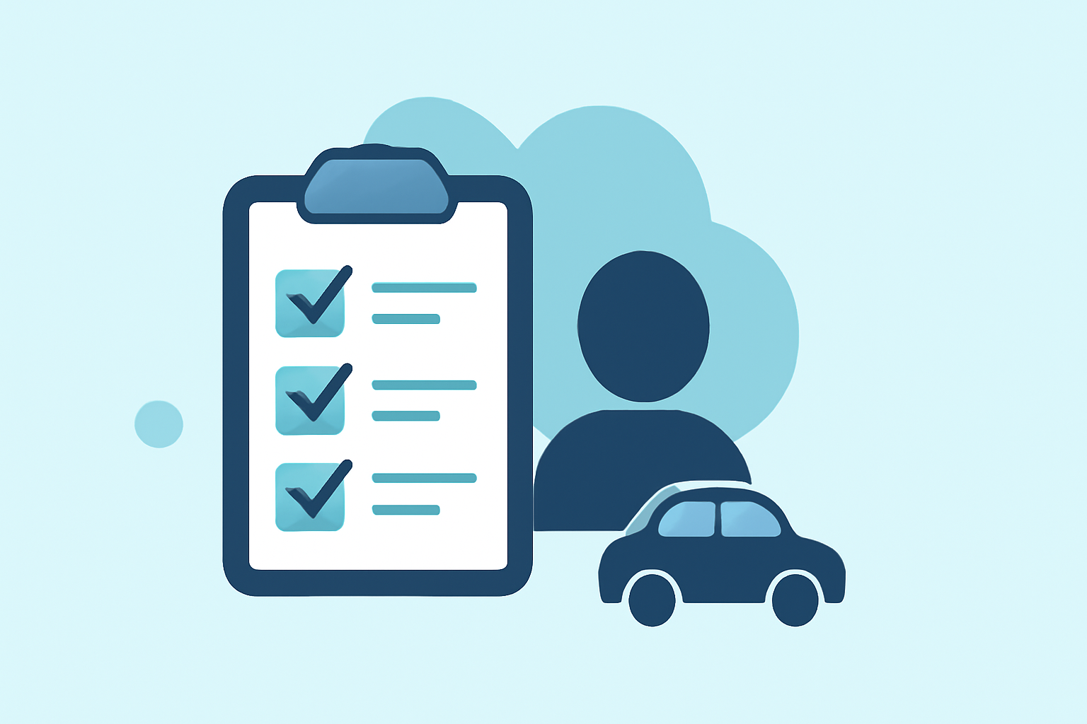 Weather for Layovers Checklist in the Car