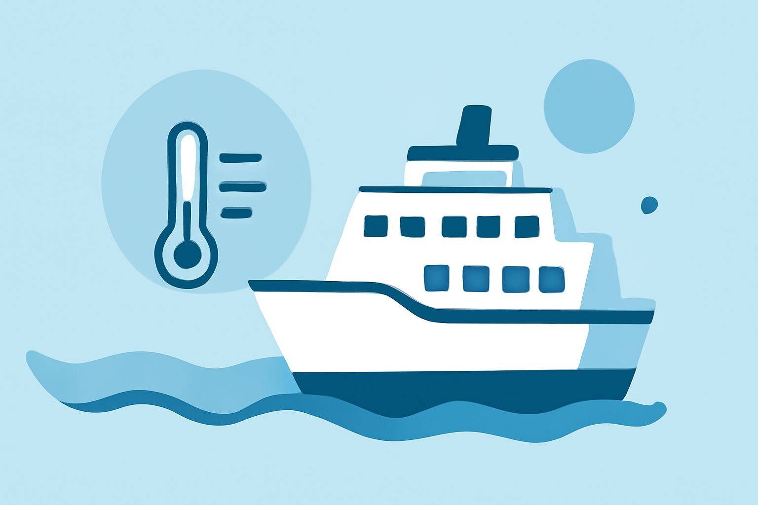 Understanding the Impact of Marine Heatwaves on Ferry Operations