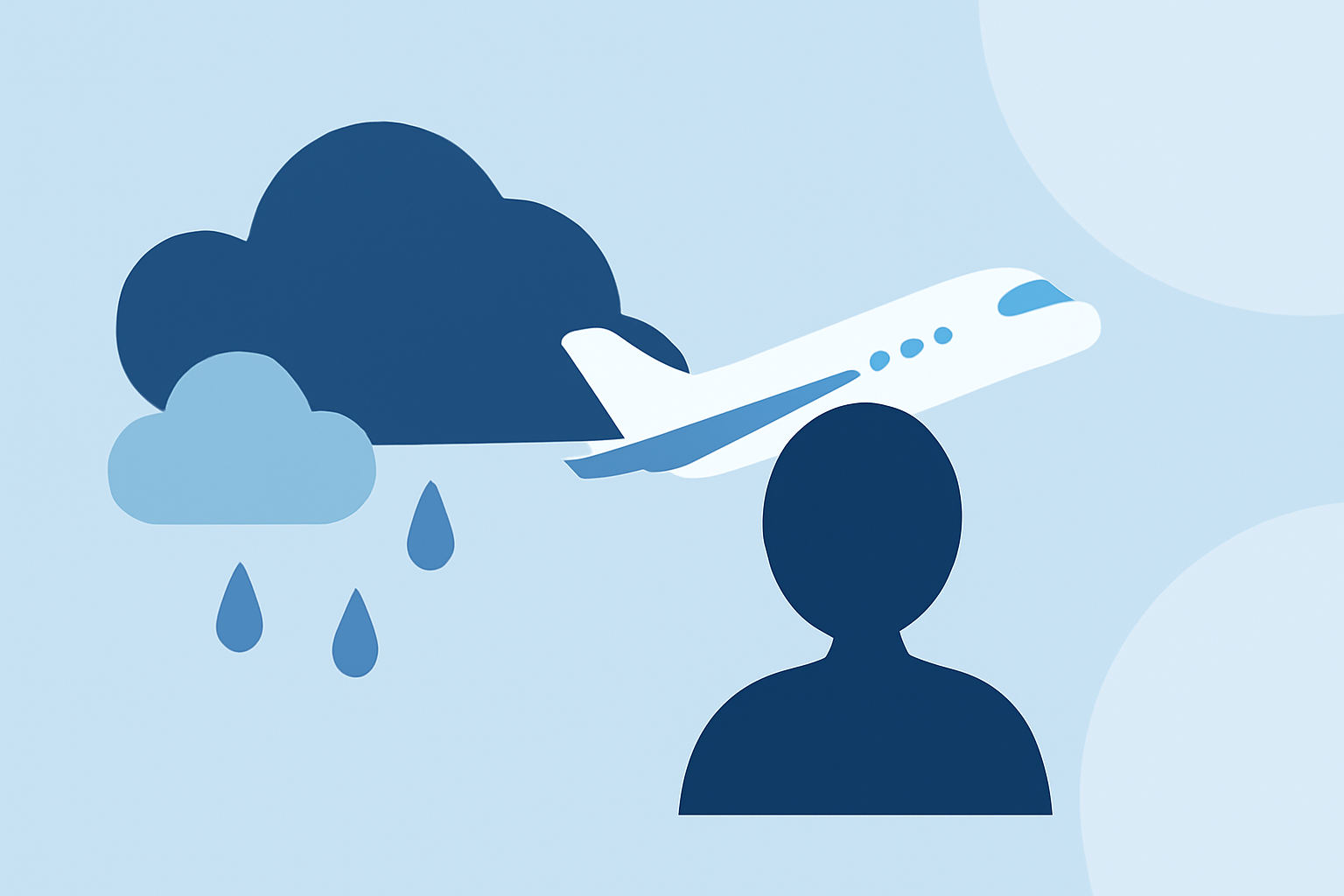 Navigating Rain Delays for Domestic Flights: A Beginner’s Guide