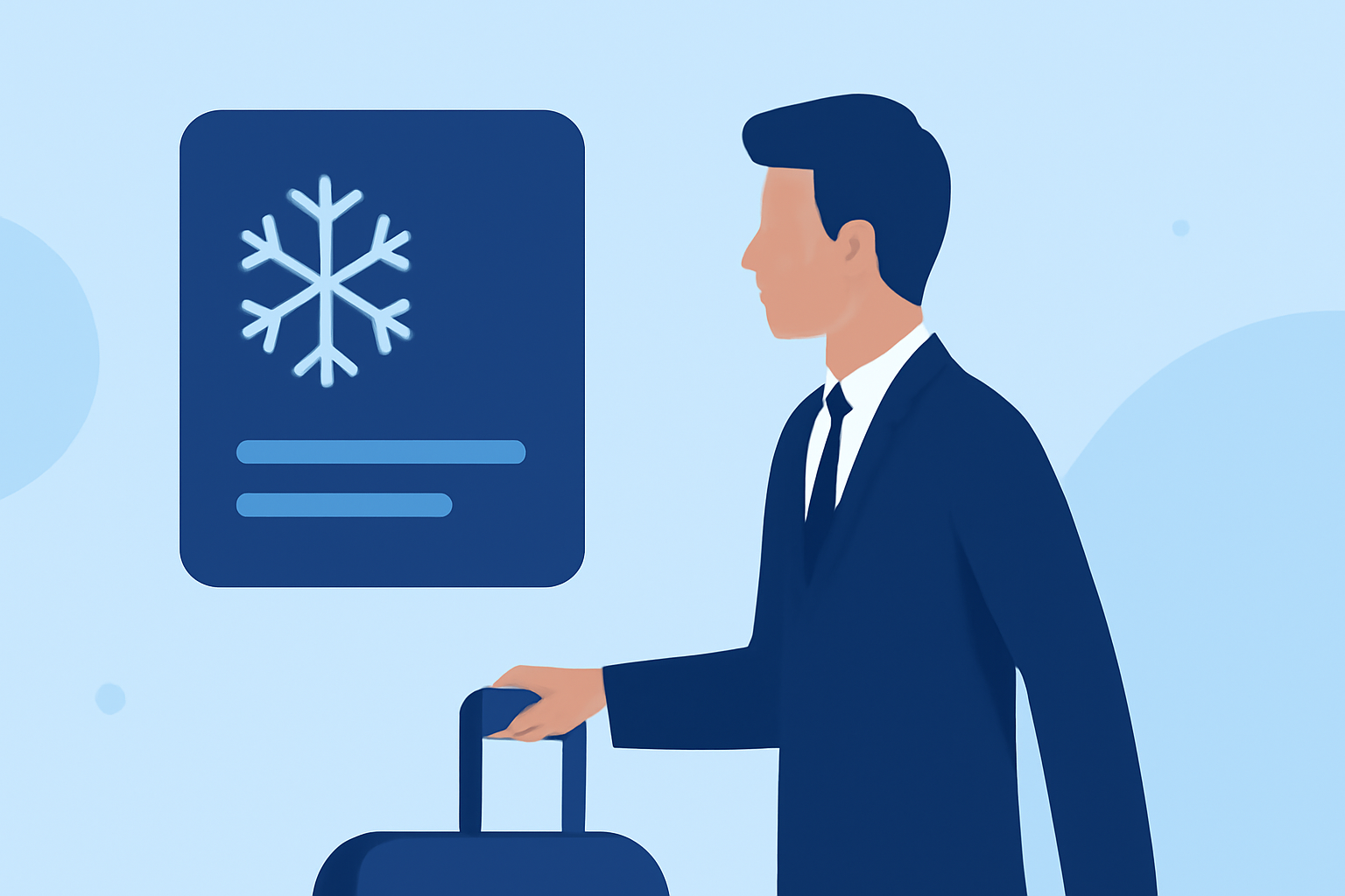 Navigating Cold-Weather Airport Delays for Business Trips