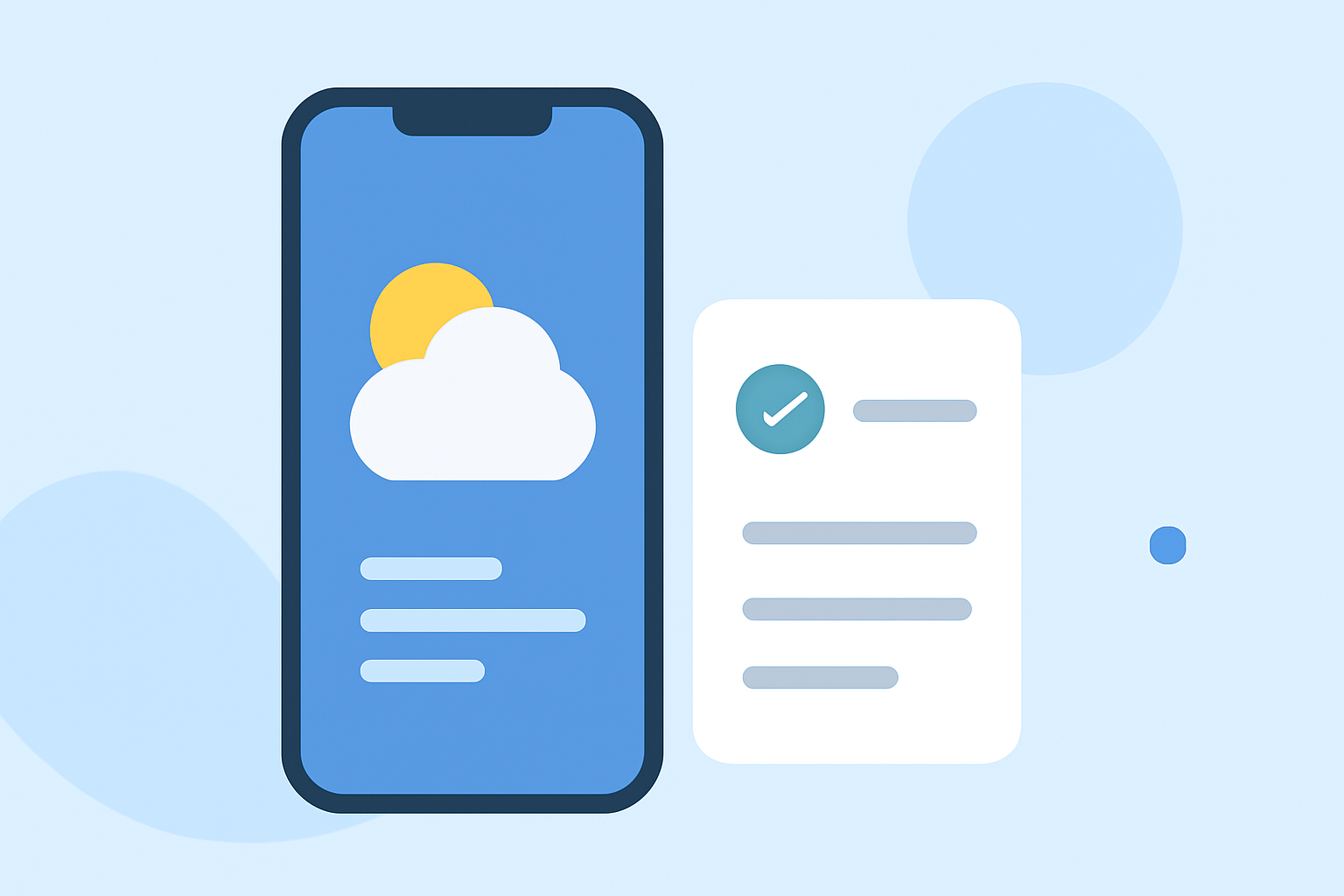 Weather Tracking on Your Travel Day Checklist Using iPhone