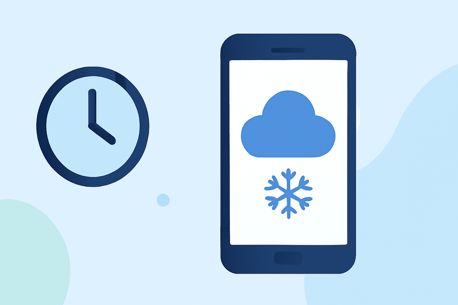 Minute-by-Minute Snow Forecast Basics on Android