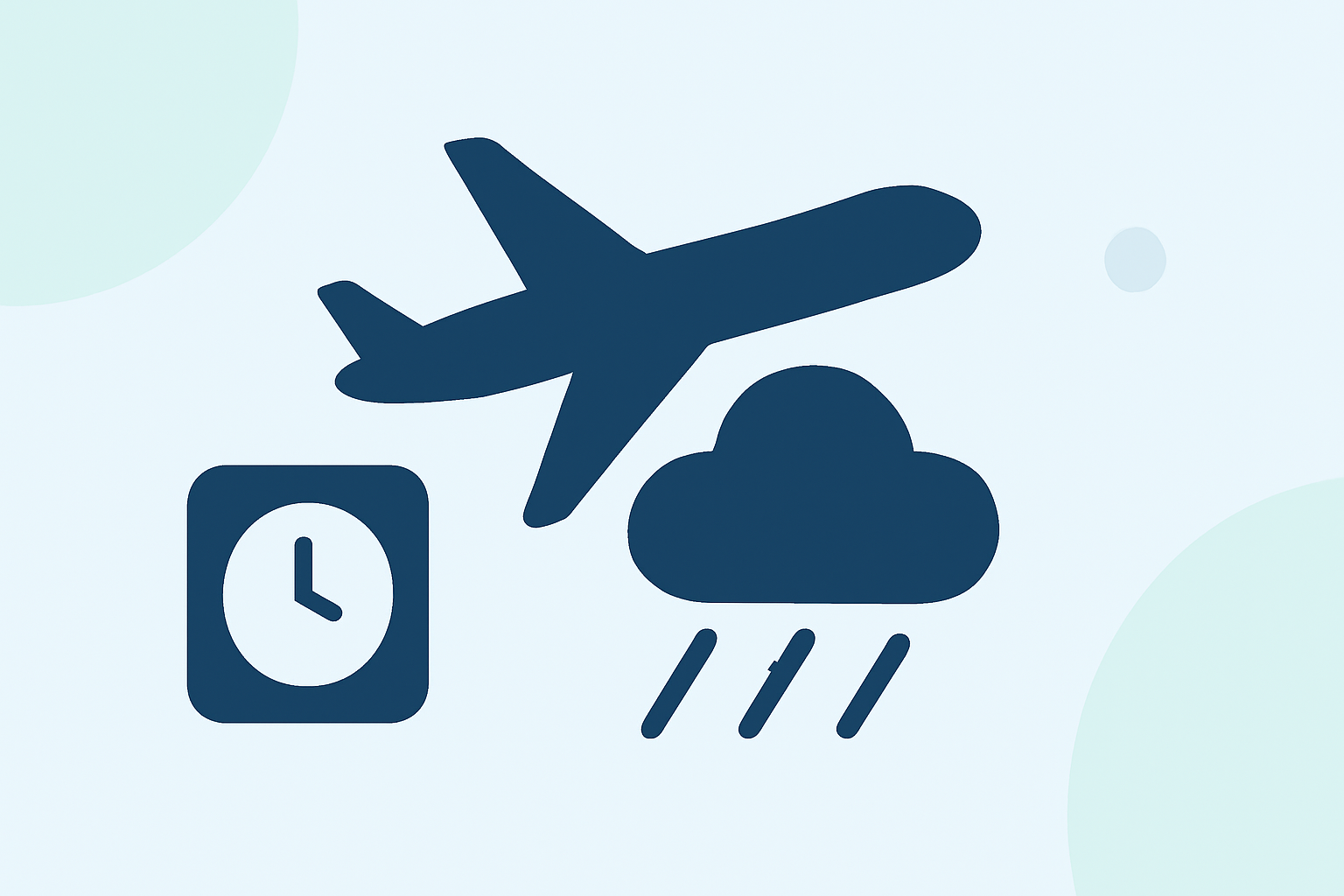 Real-Time Flight Delay Information Due to Rain: A Comprehensive Guide