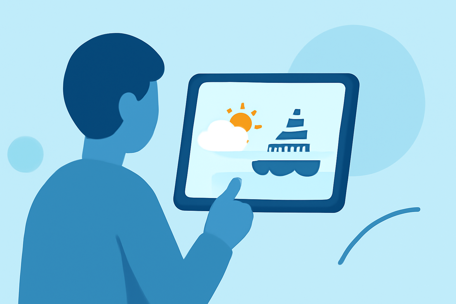 Best Weather for Ferries Tricks on a Tablet