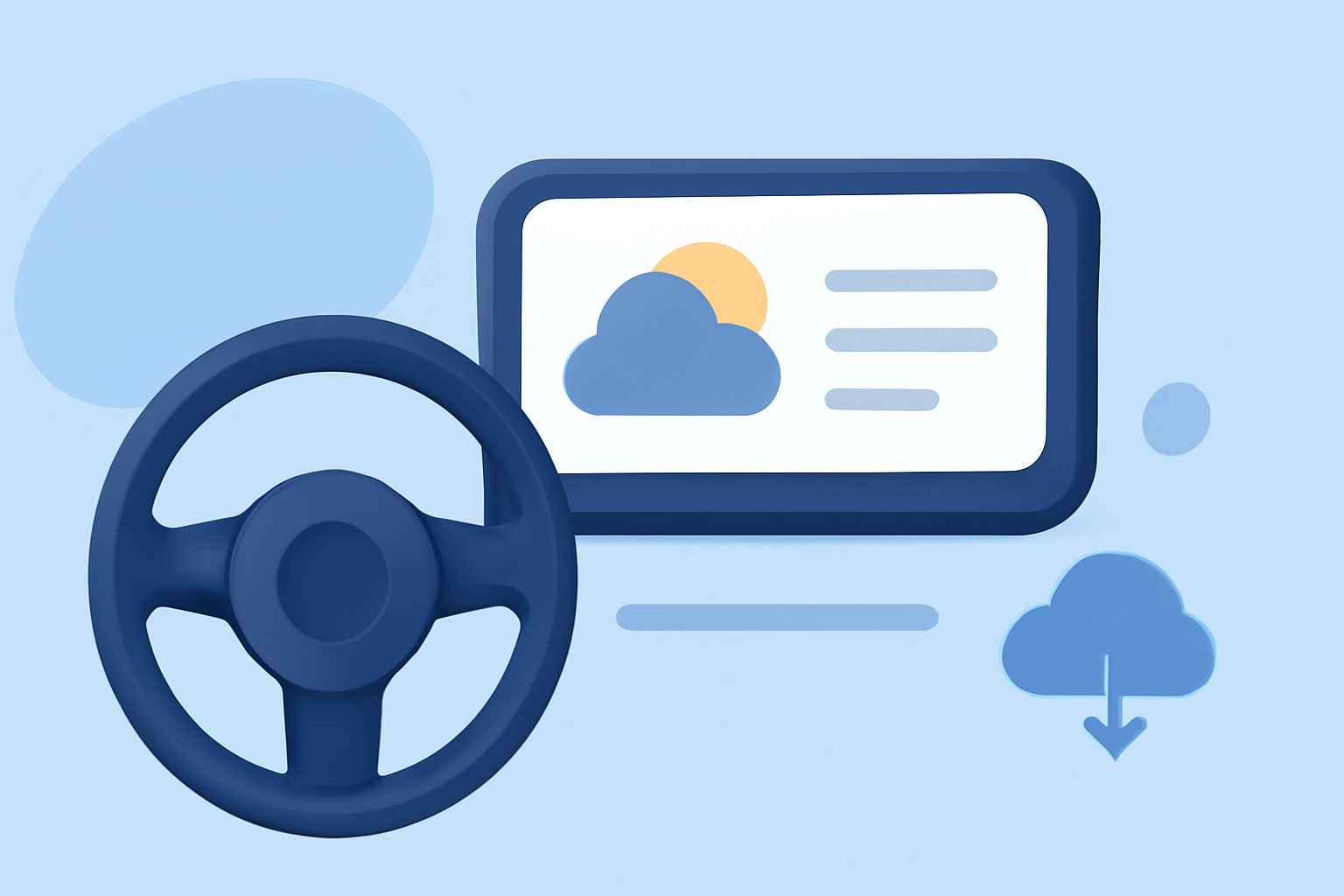 Enhancing Your Driving Experience with Real-Time Weather Widgets