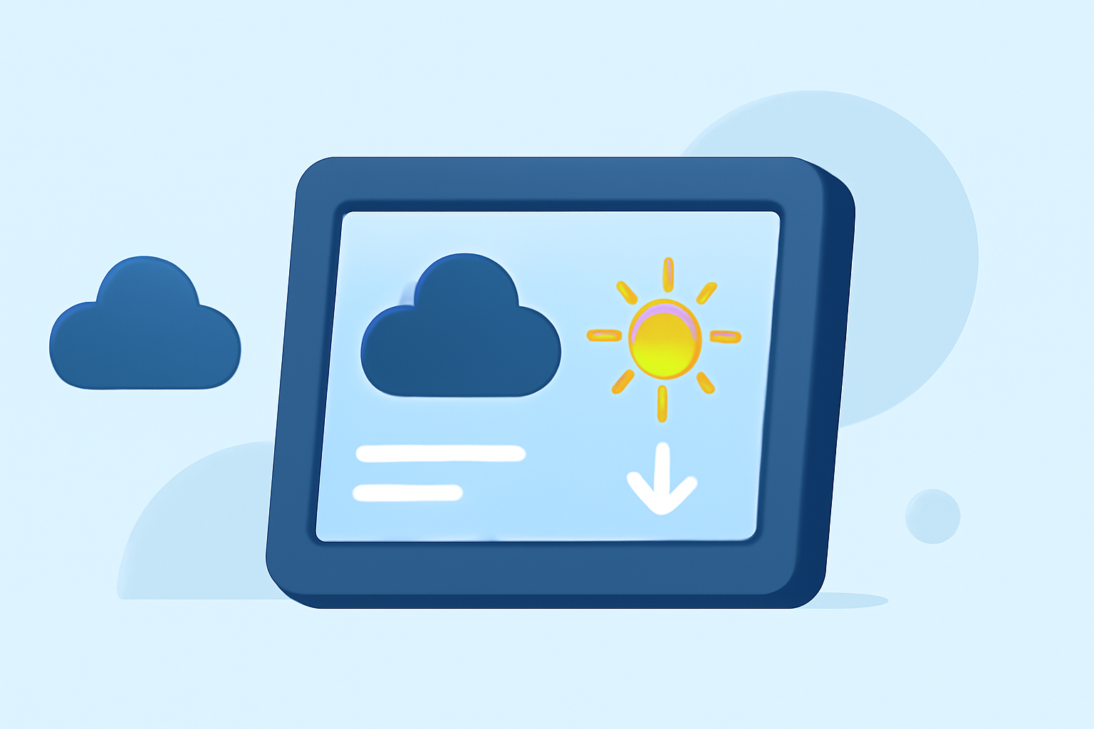 An Introduction to Weather for Outdoor Concerts on a Smart Display
