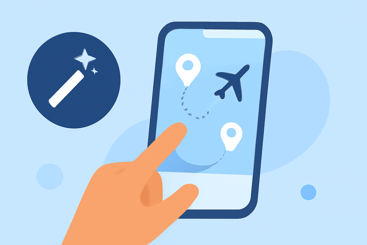How to Edit Flight Route Map Overlays on a Budget Phone