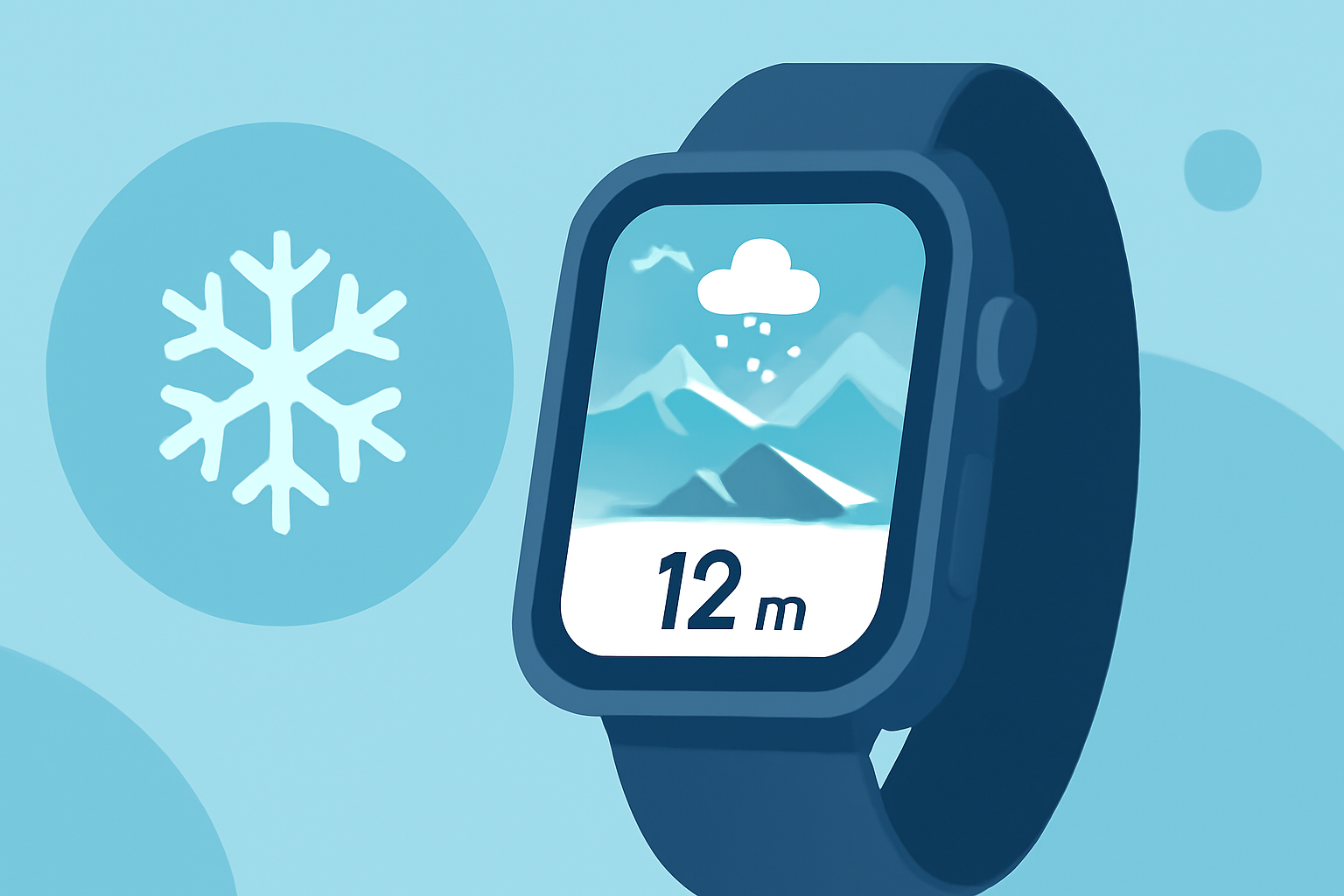 Enhancing Your Apple Watch with Snow Rate Maps for Skiing