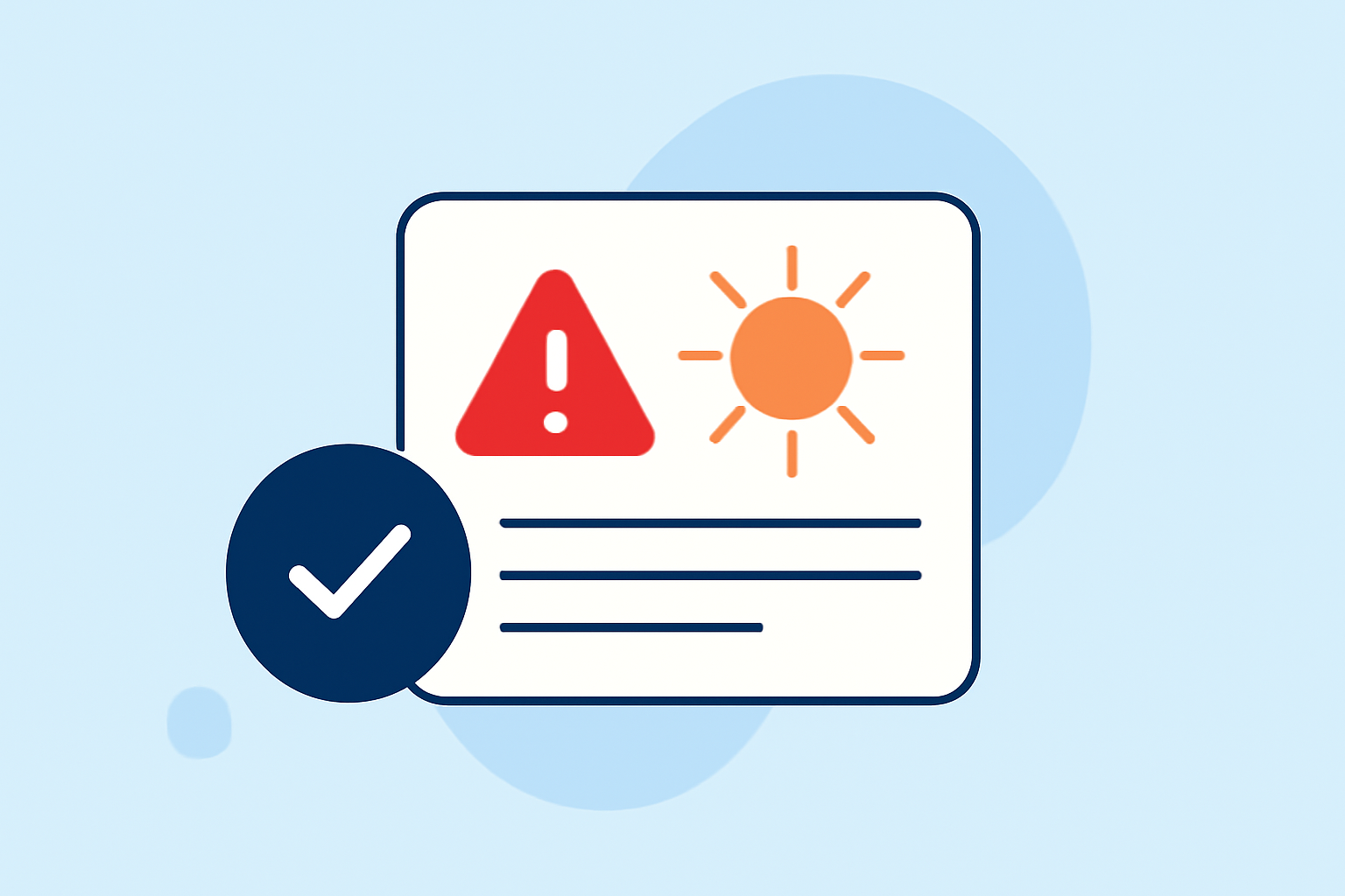 Essential Checklist for Weather Notification Banners During Heat Waves