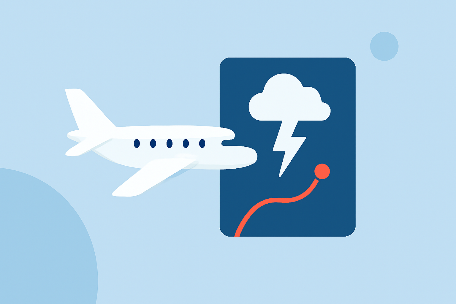 How to Effectively Track Storms Along Your Flight Route