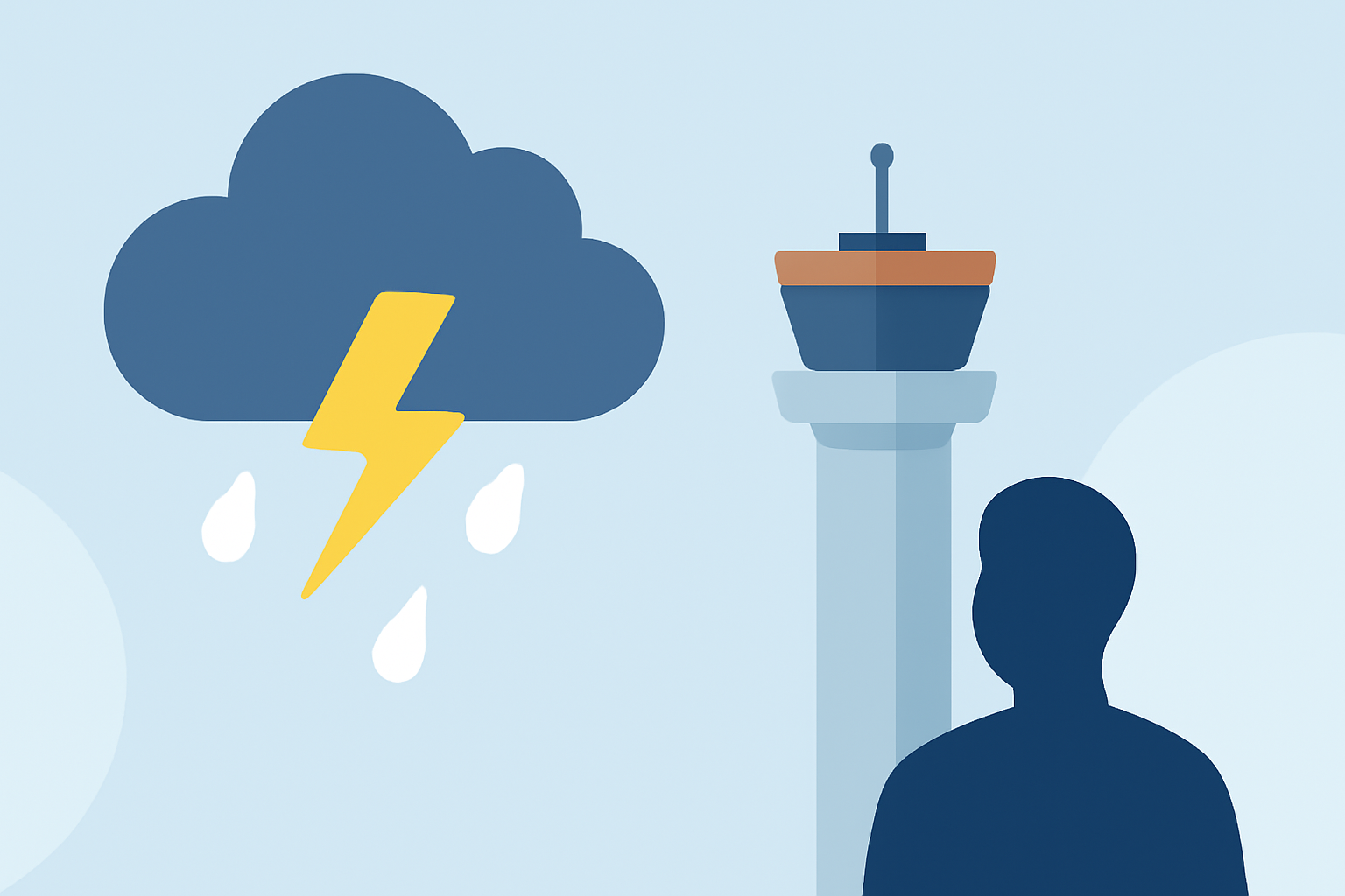Understanding Thunderstorms Near Airports: A Beginner's Guide
