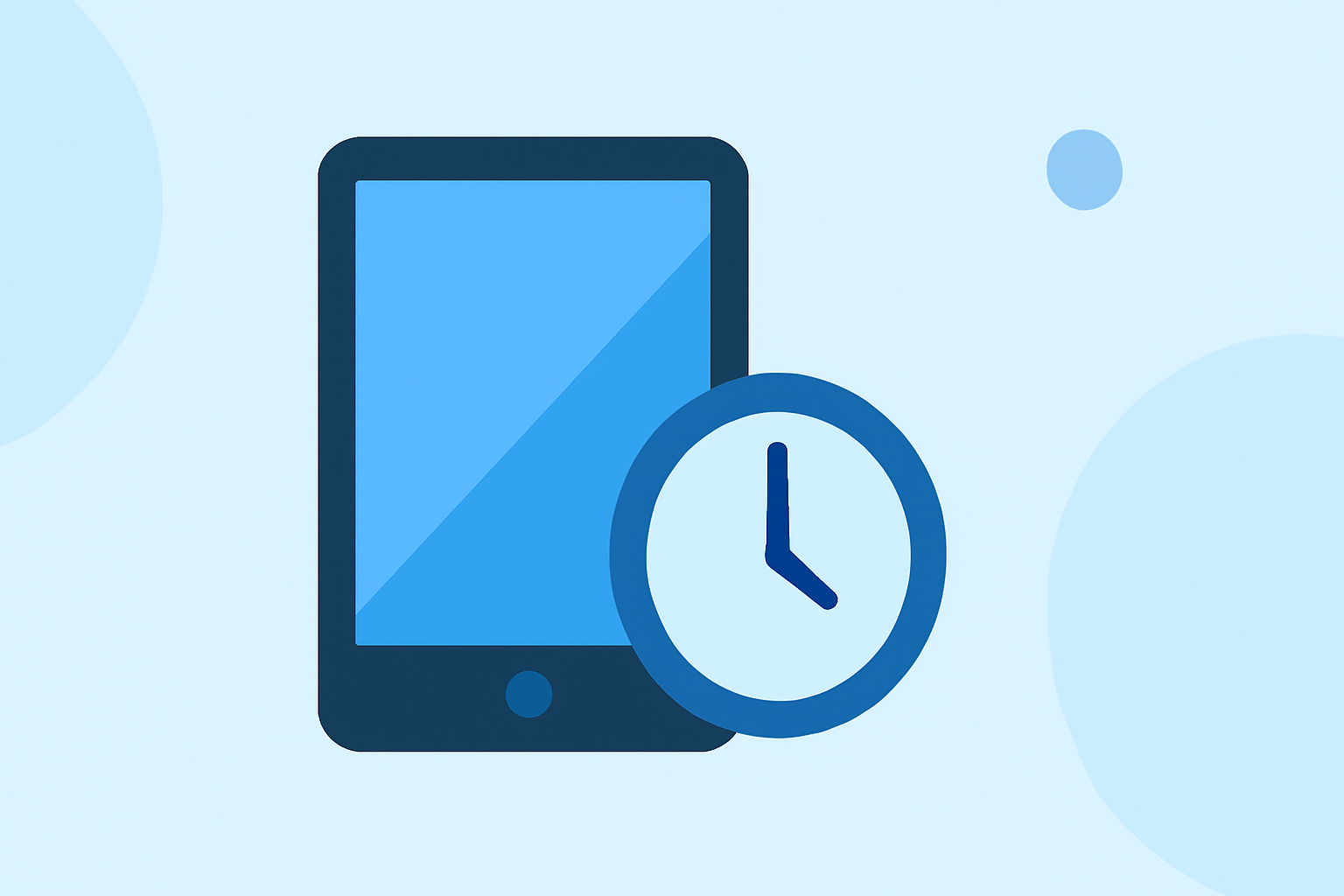 Getting Quick Blue Hour Timing on iPad