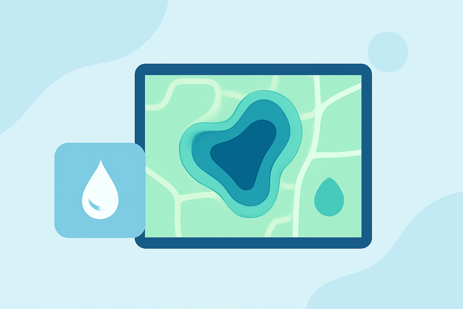 Understanding Water Accumulation Maps for Outdoor Events