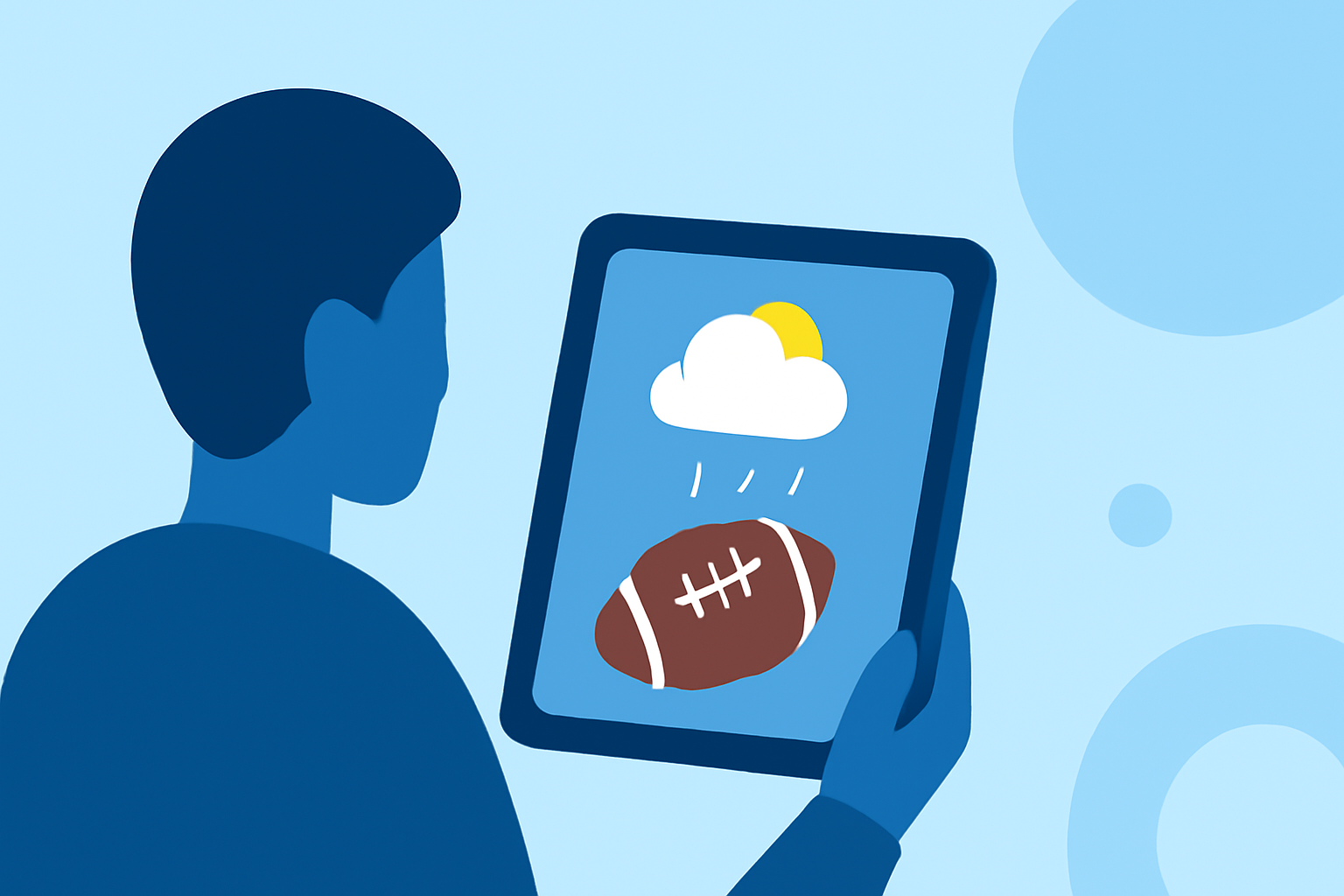 Avoiding Weather Mistakes for Football on a Tablet