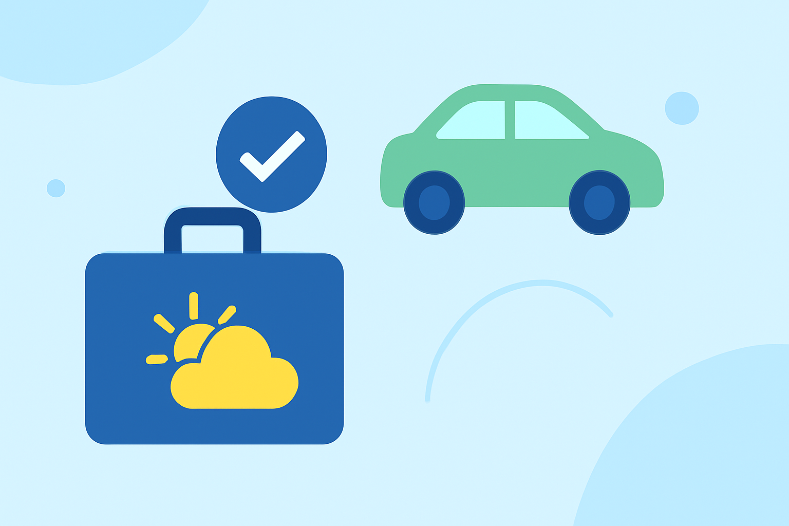 Quick Weather-Aware Packing for Your Car Trip