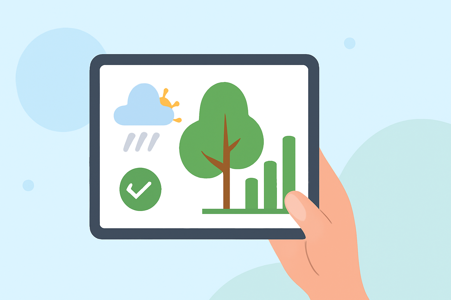 Using Weather Data for Tree Pruning: A Guide for Beginners on iPad
