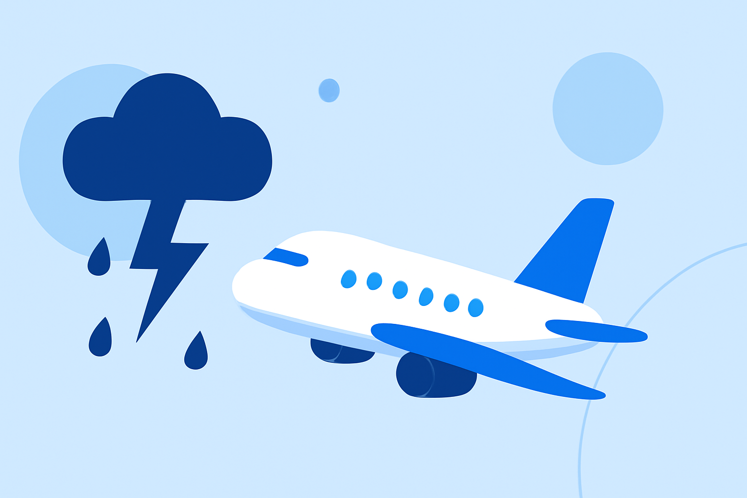 How to Avoid Afternoon Storms During Summer Flights