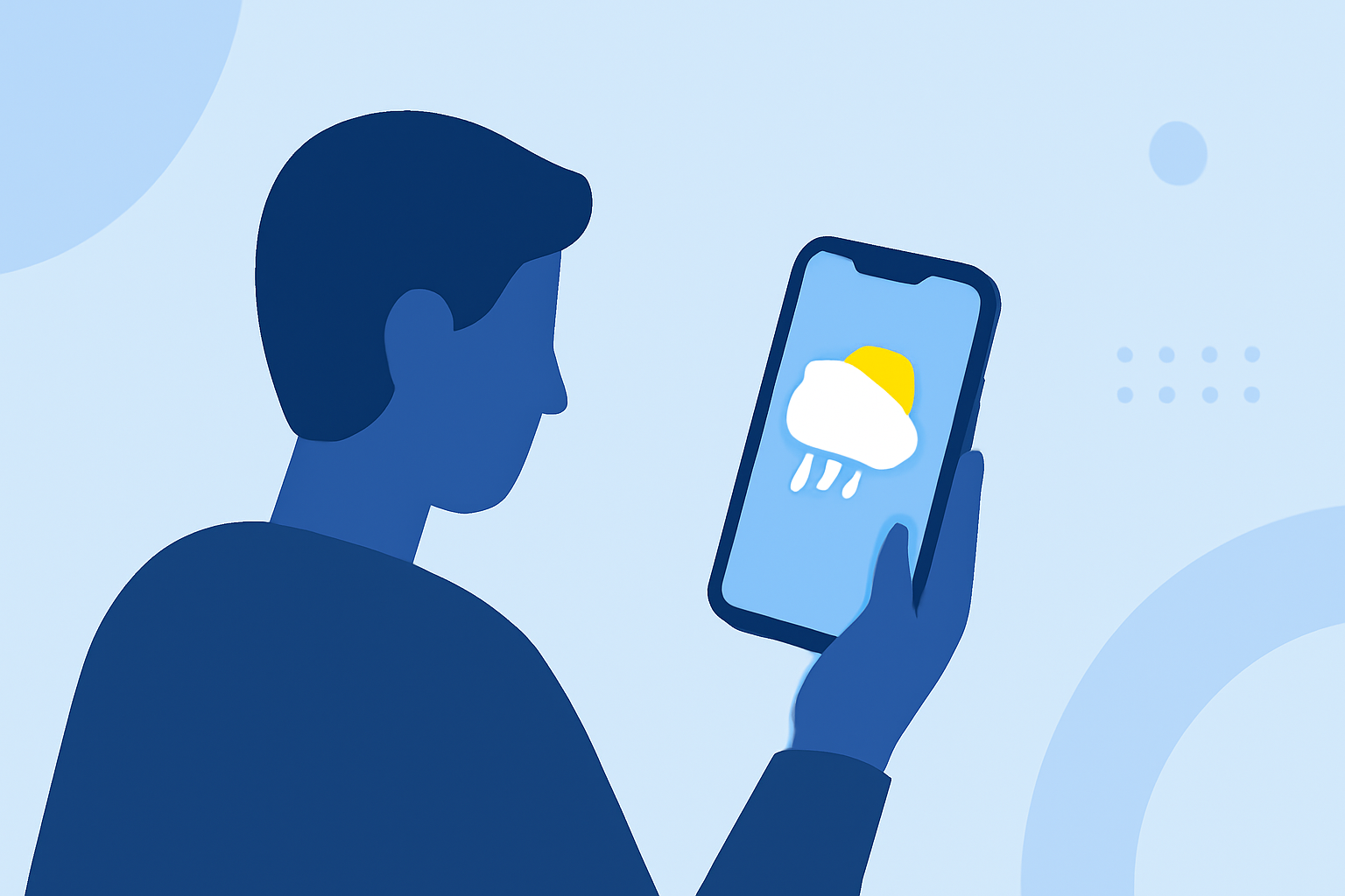Getting Started with Weather for Outdoor Meetings on iPhone