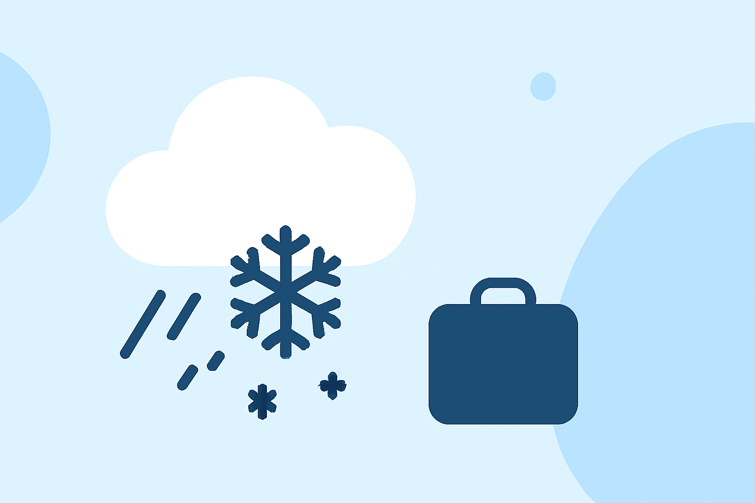 Blizzards and Travel Disruption Cheat Sheet for Family Vacations