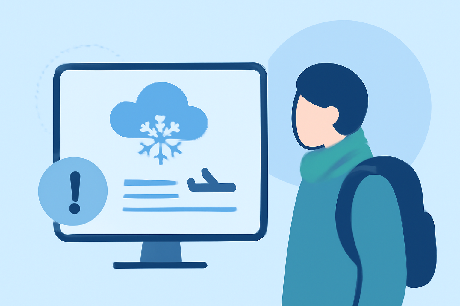 Navigating Snow Delays at Your Departure Airport: A Guide for Weekend Getaways