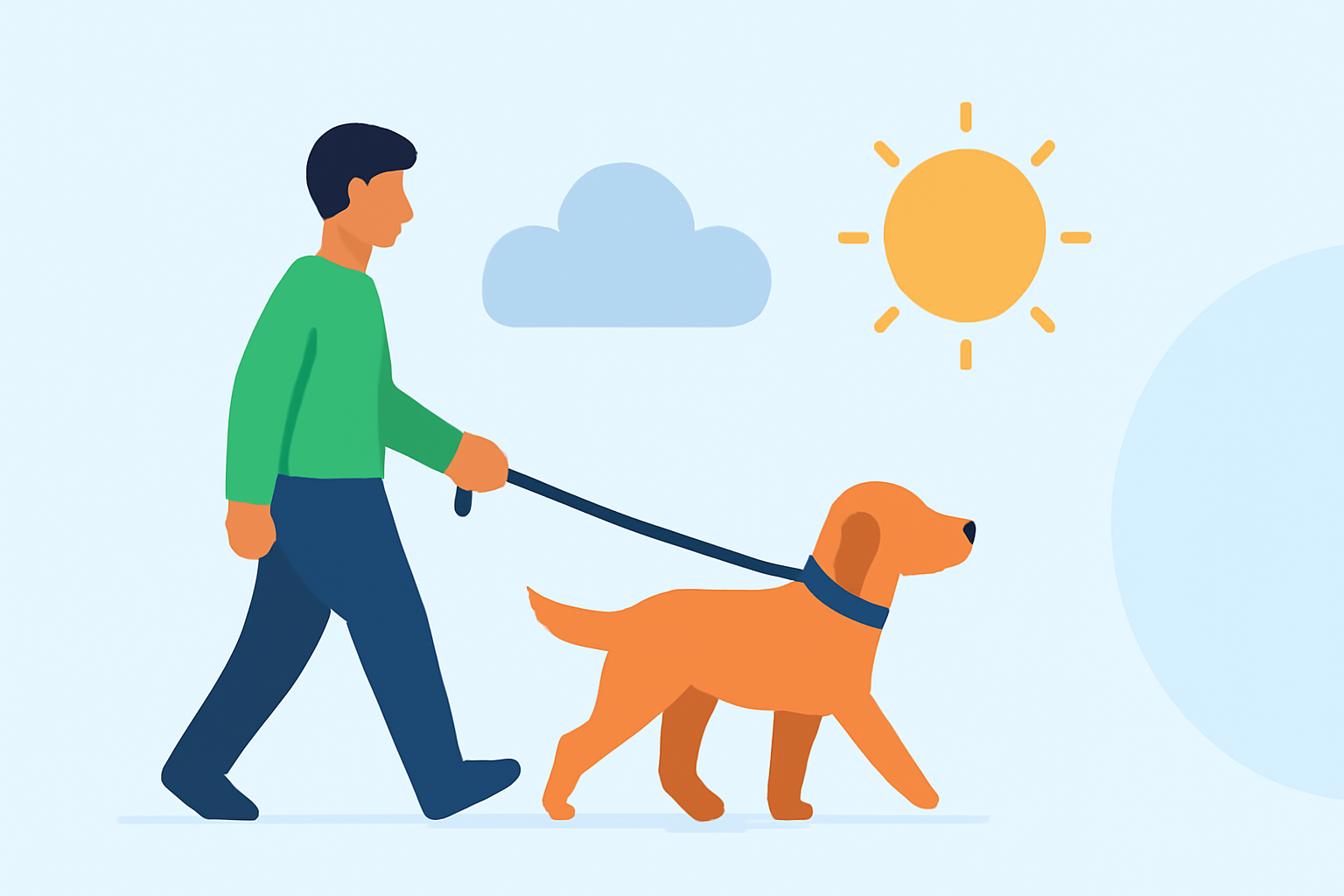 Understanding Ideal Weather Conditions for Dog Walking