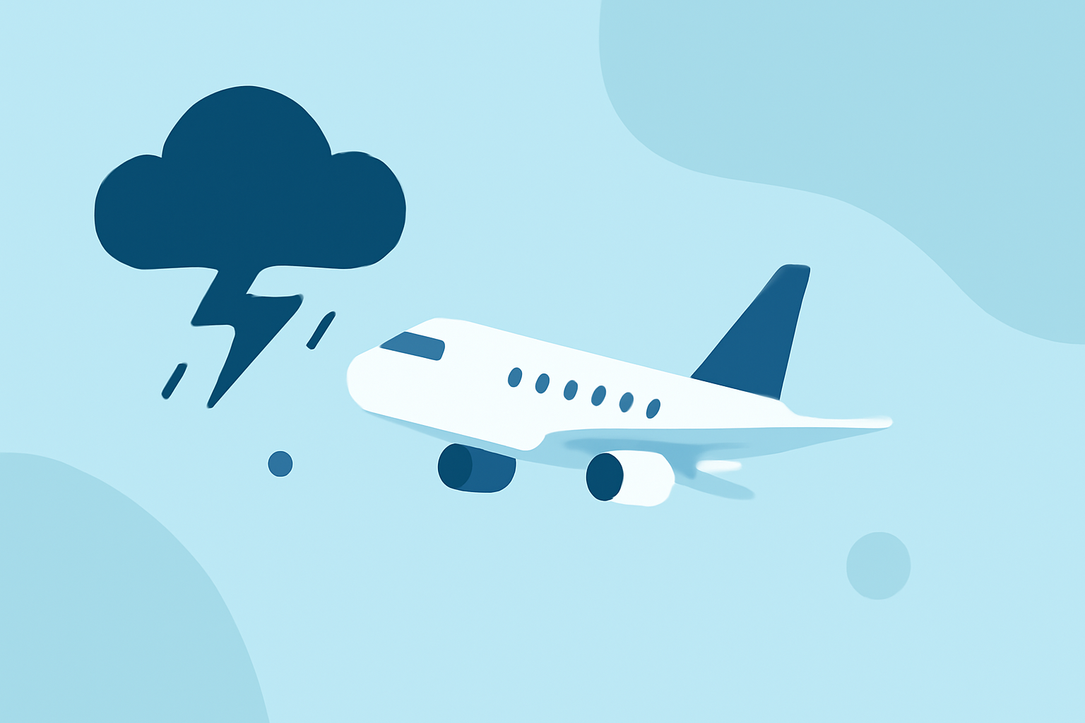 Understanding the Impact of Regional Storms on Long-Haul Flights