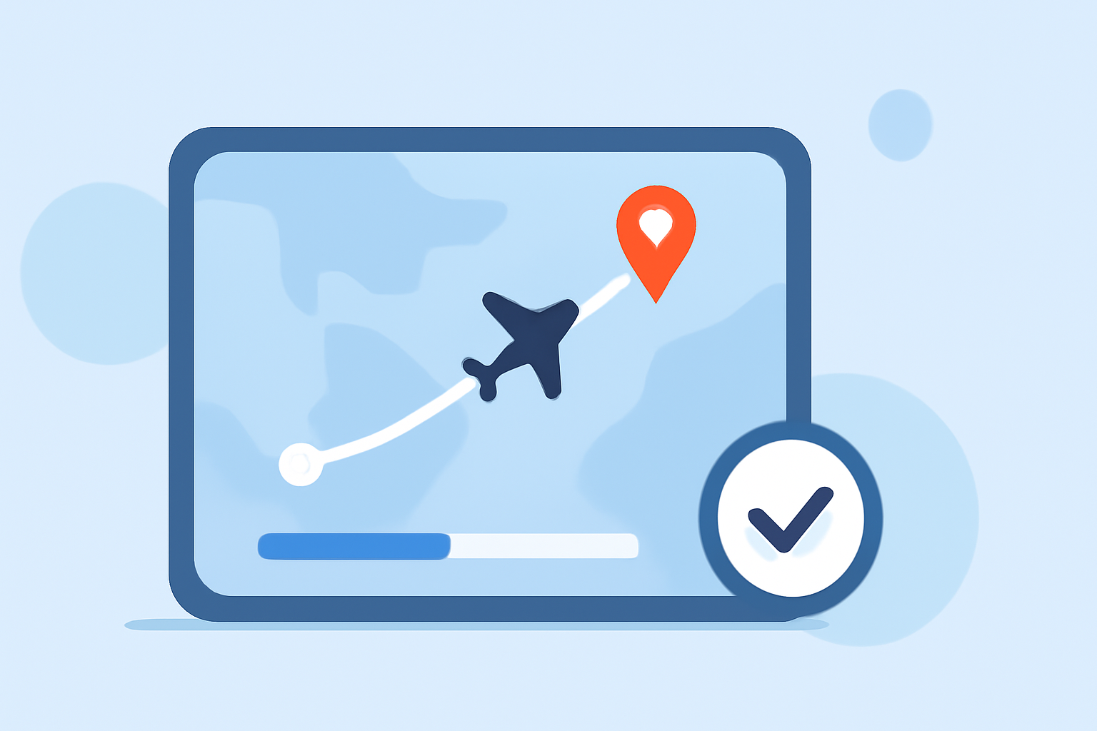 Implementing a Route Progress Overlay in Flight Tracking Applications