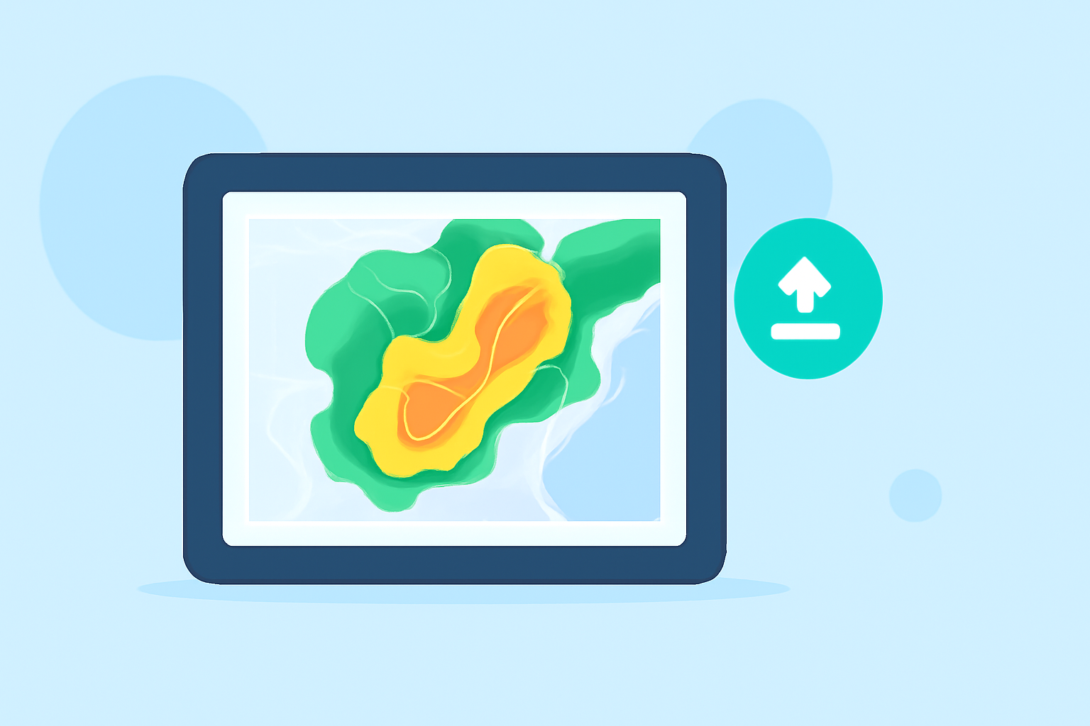 Understanding Composite Reflectivity Maps on Tablets