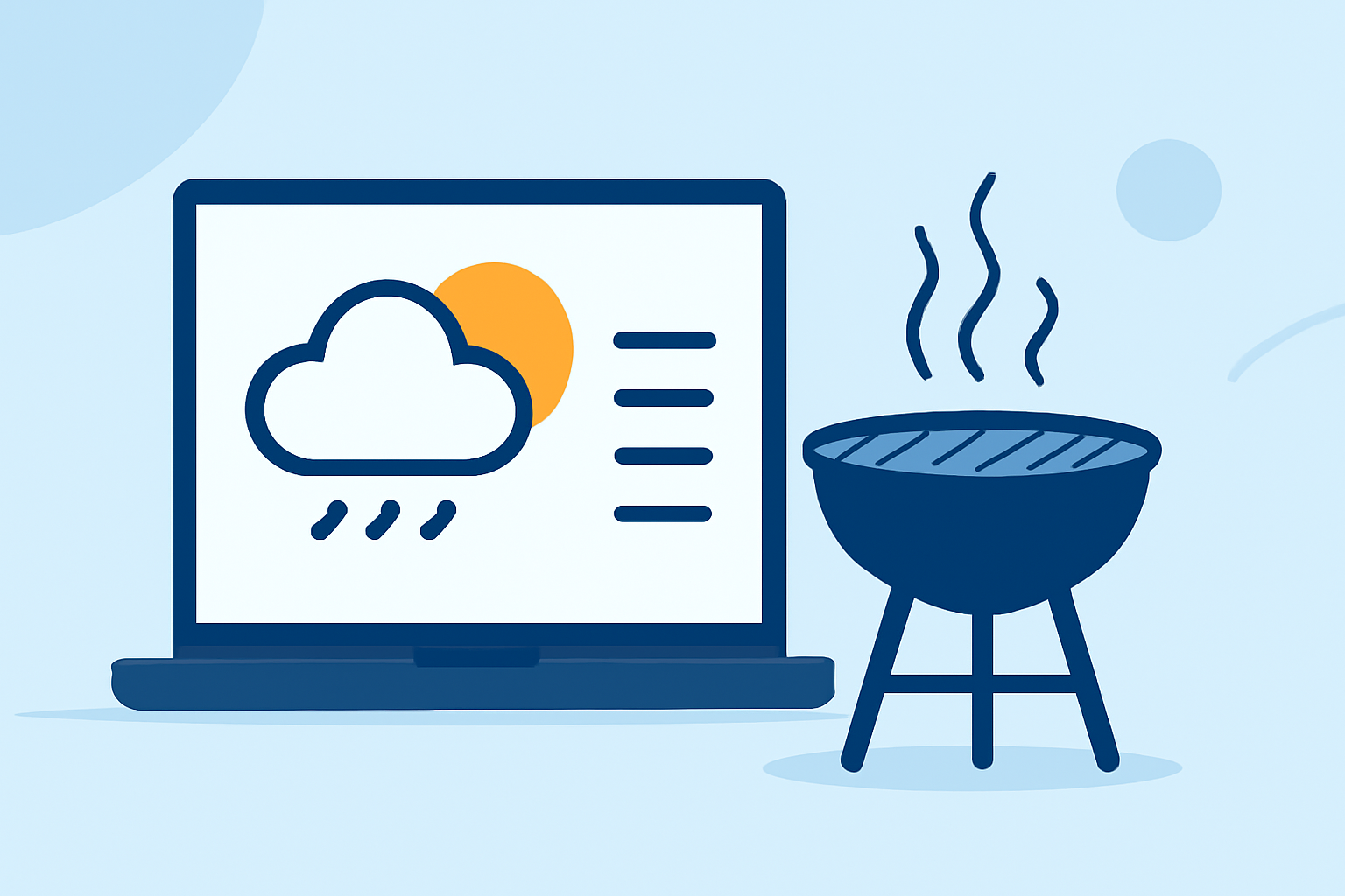 Planning Your Outdoor Barbecue Around the Weather: A Step-by-Step Guide
