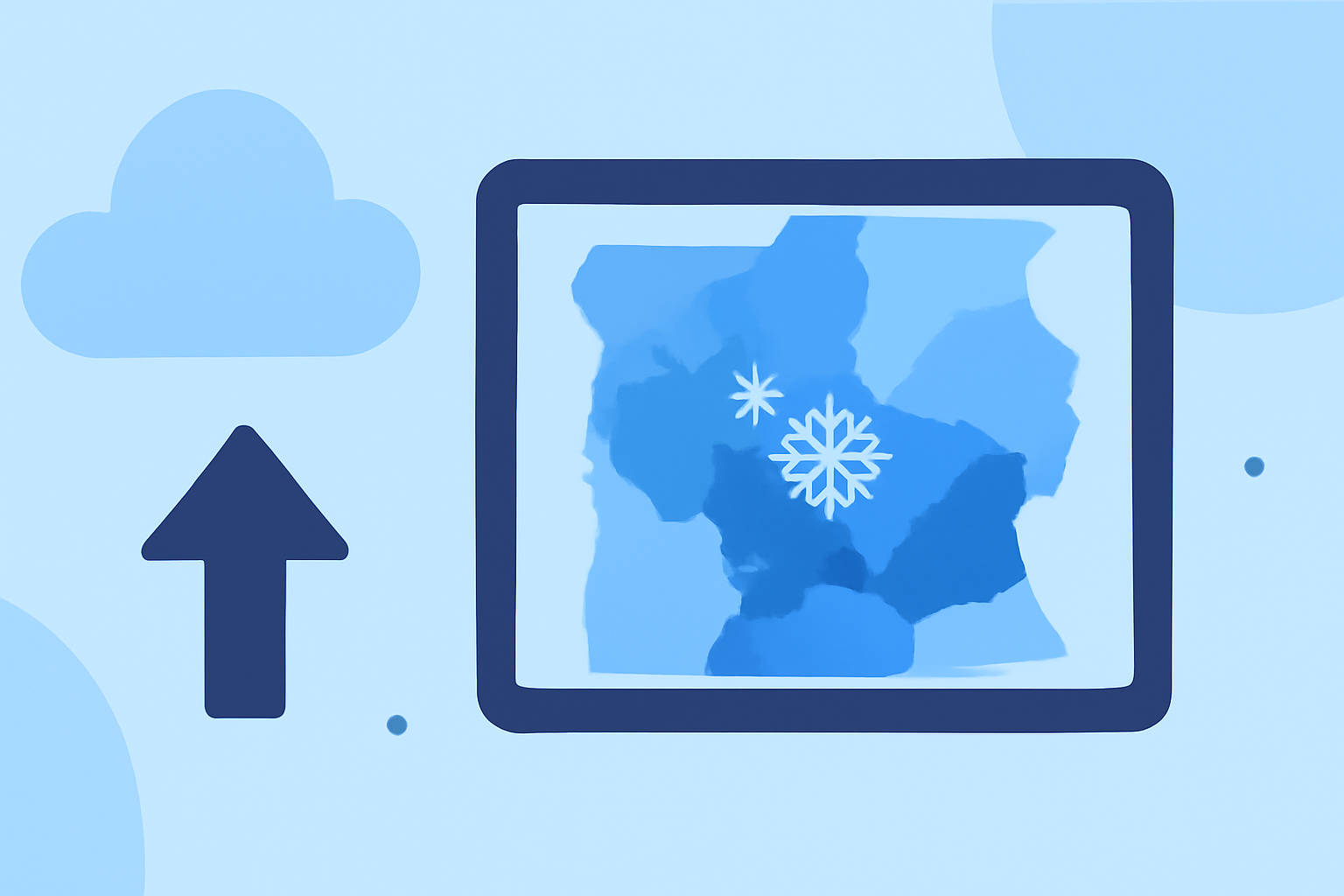 Snow Rate Maps Tutorial for Travelers