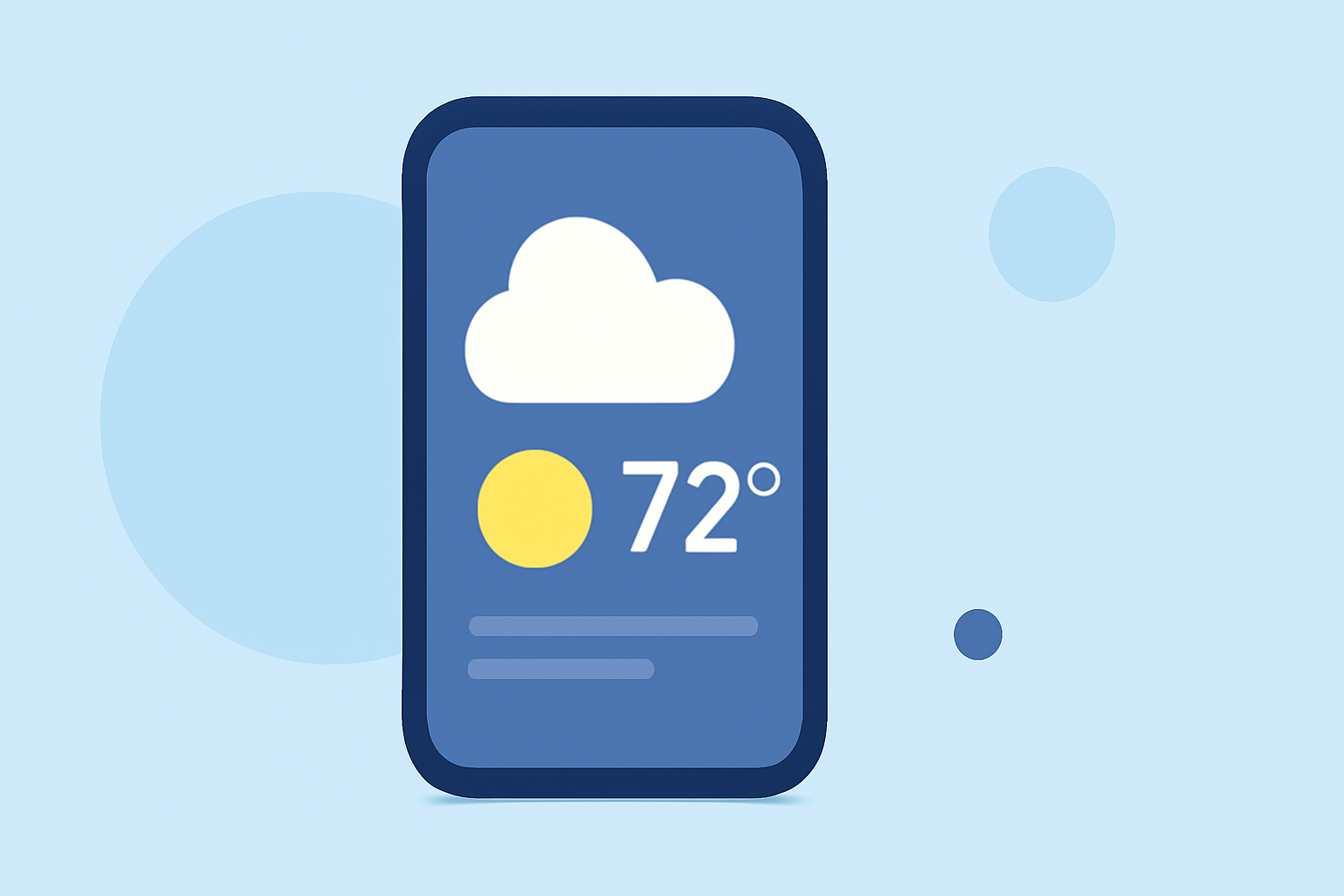 An Introduction to Weather Home Screen Widgets