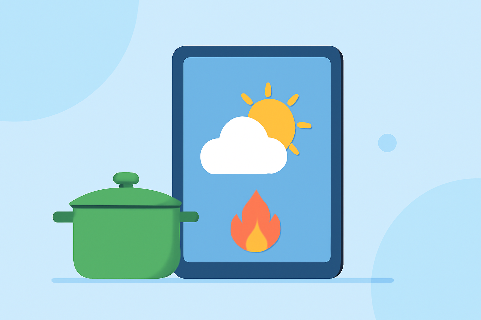 Weather Apps for Outdoor Cooking on Tablets