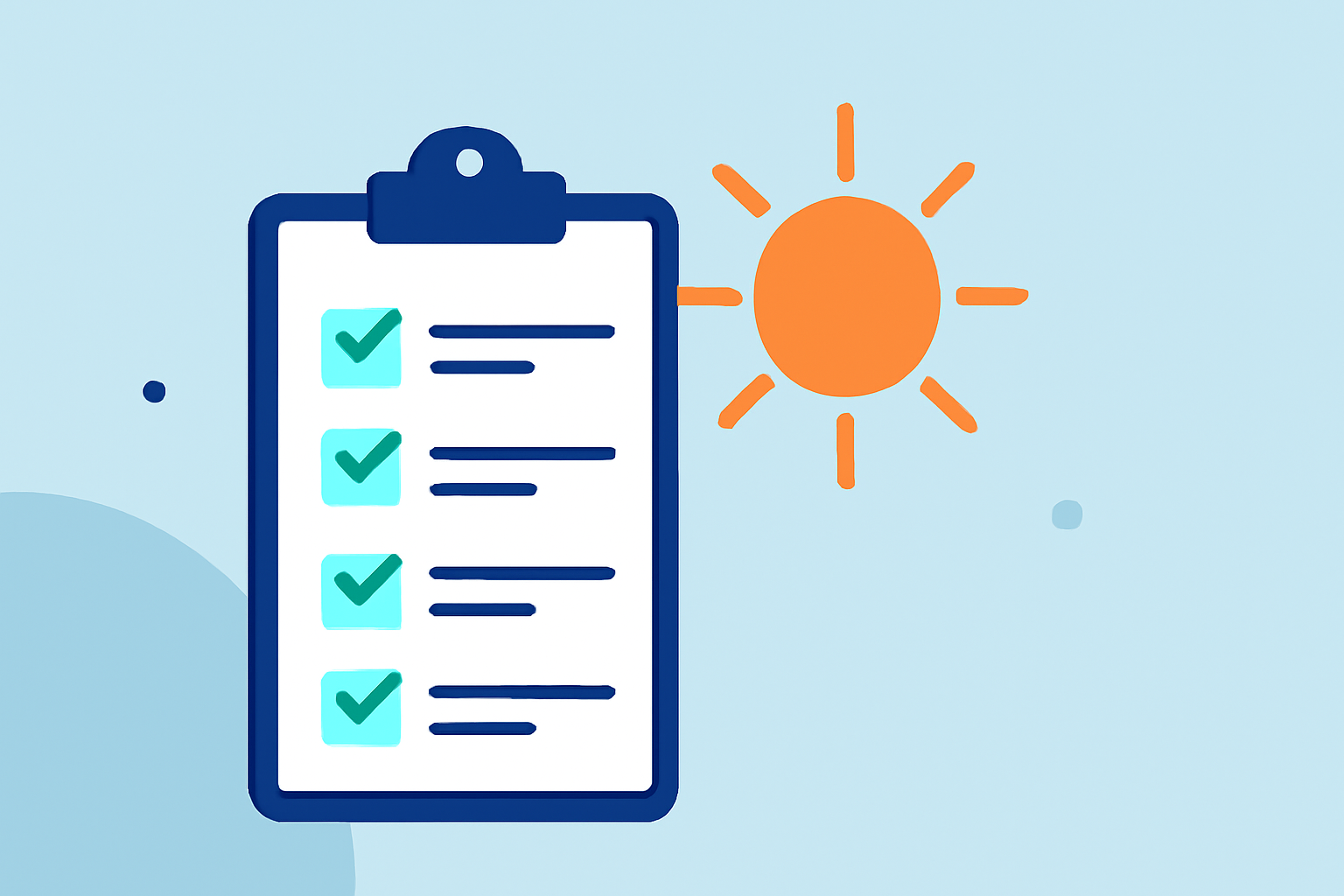 Daily Weather Planning Checklist During Heat Waves