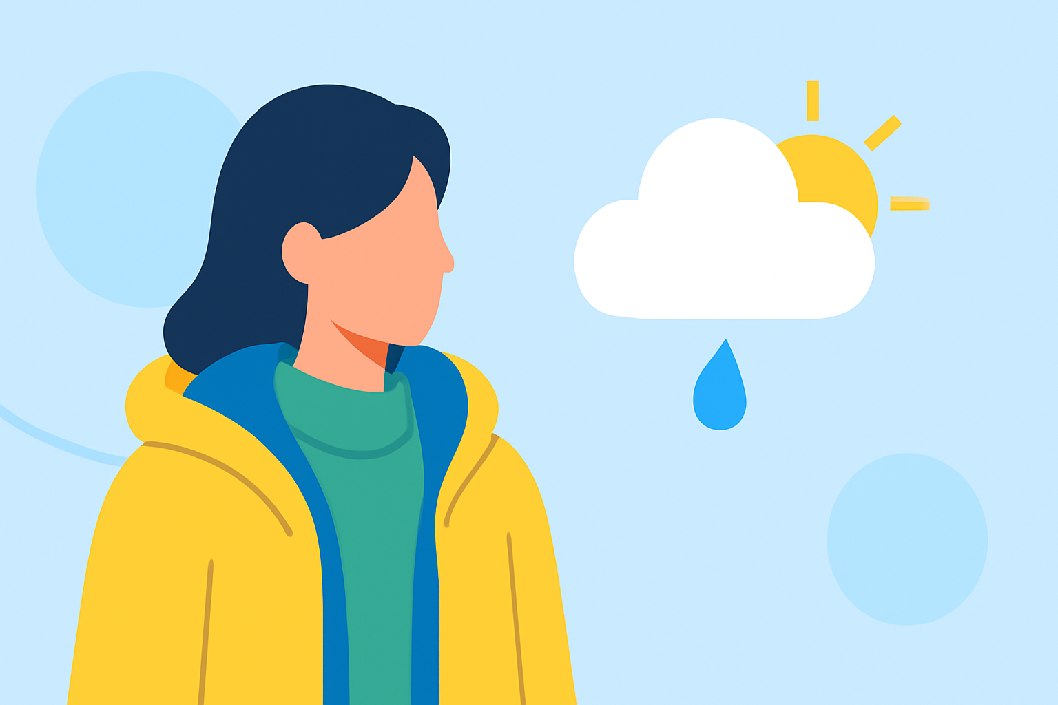 Weather-Aware Layers Tricks for Non-Technical Users