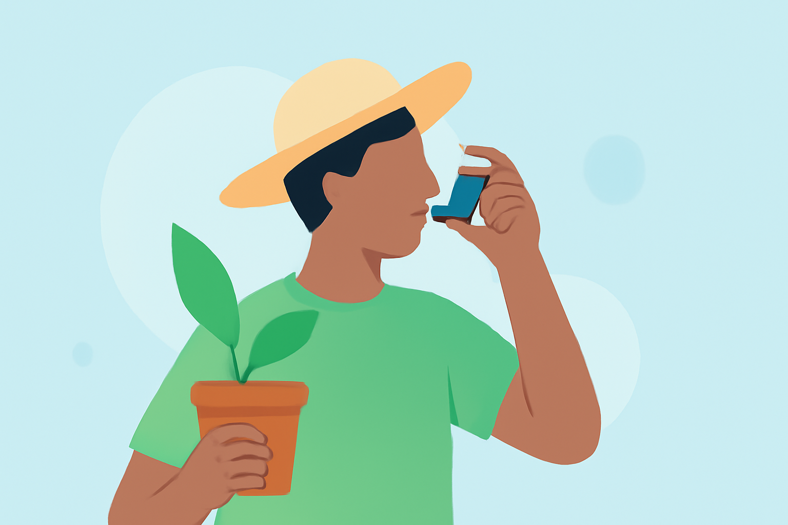 Asthma Weather Workflow for Gardeners