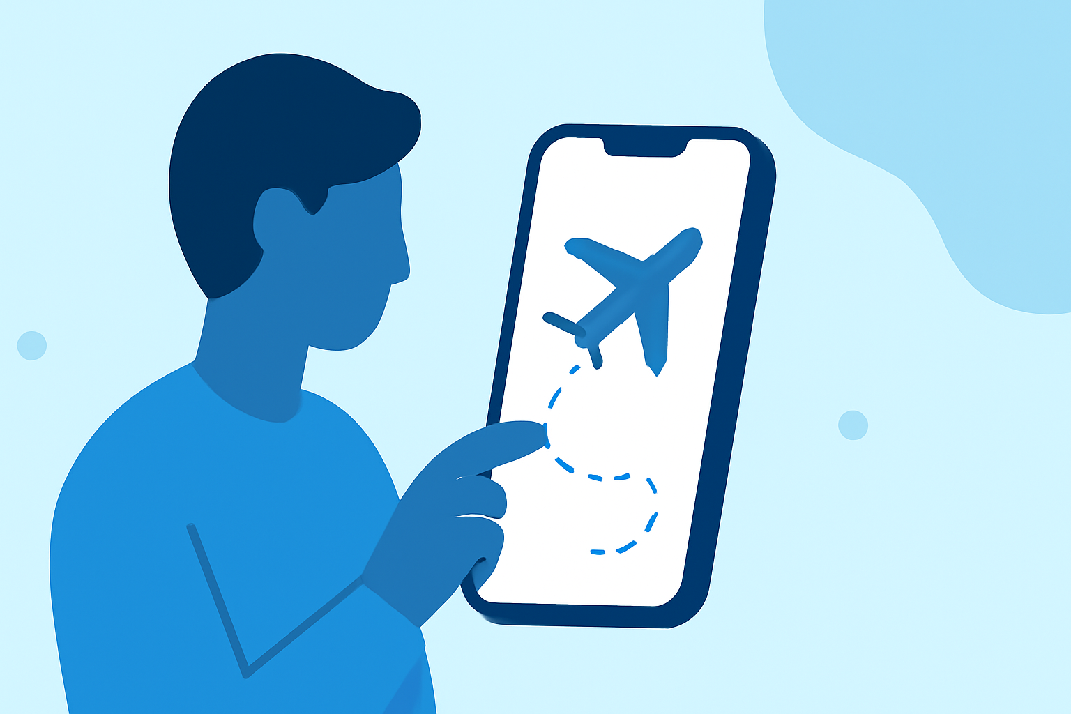 Effortless Flight Route Editing on Mobile Devices