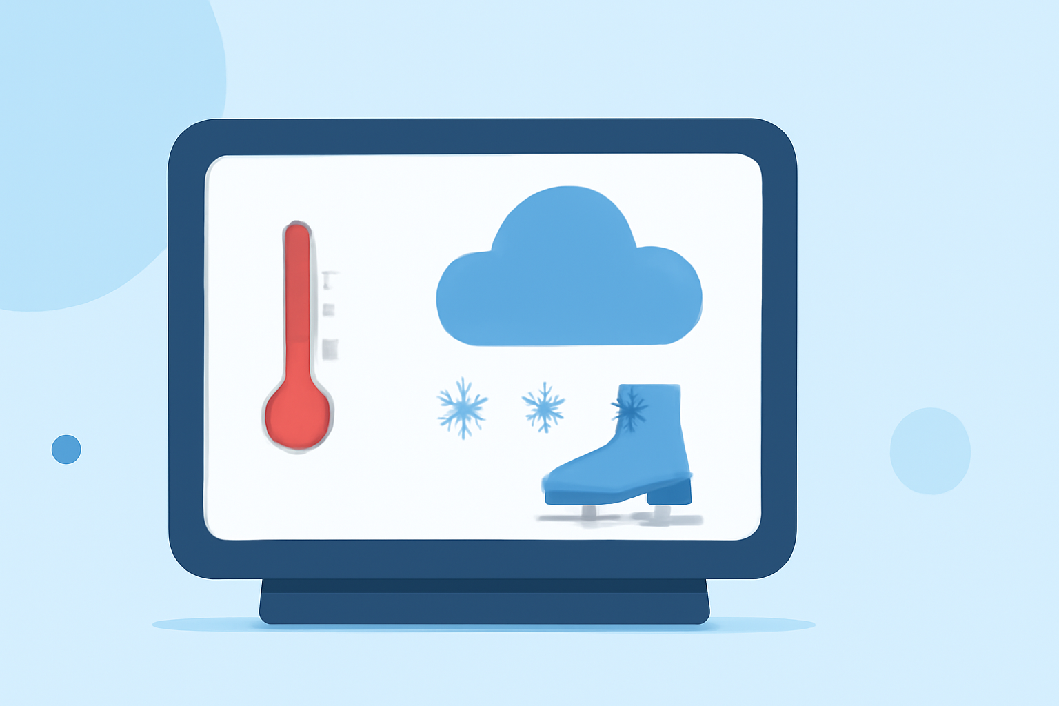 An Introduction to Weather for Ice Skating on a Smart Display