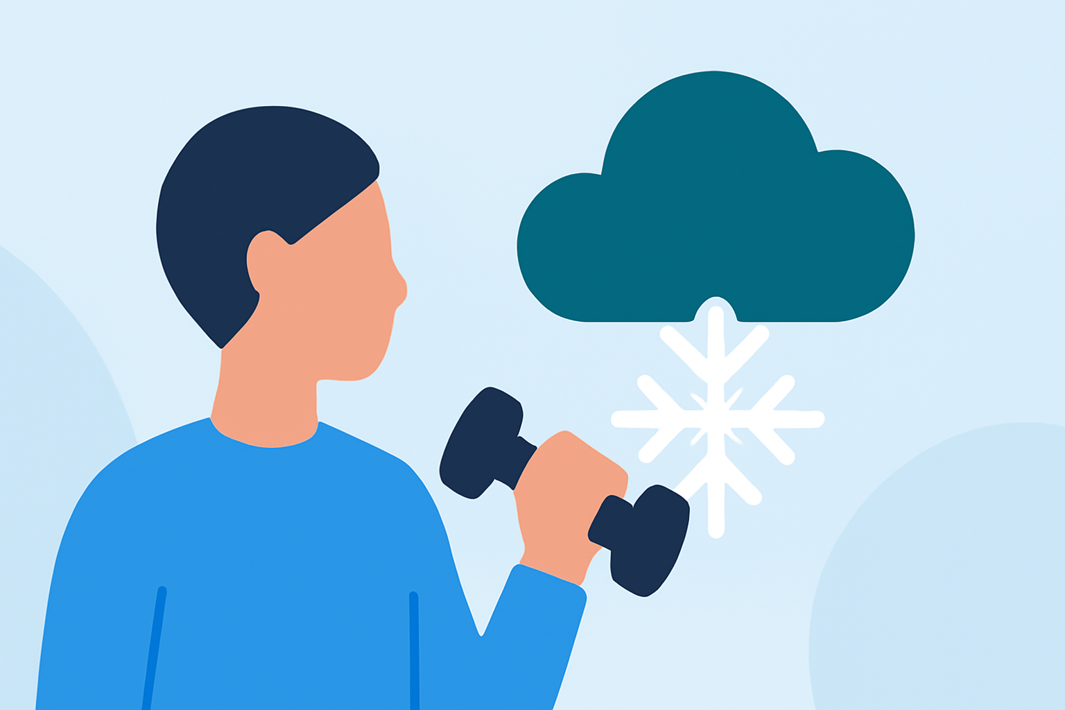 Getting Started with Snowstorm Preparation During Workouts