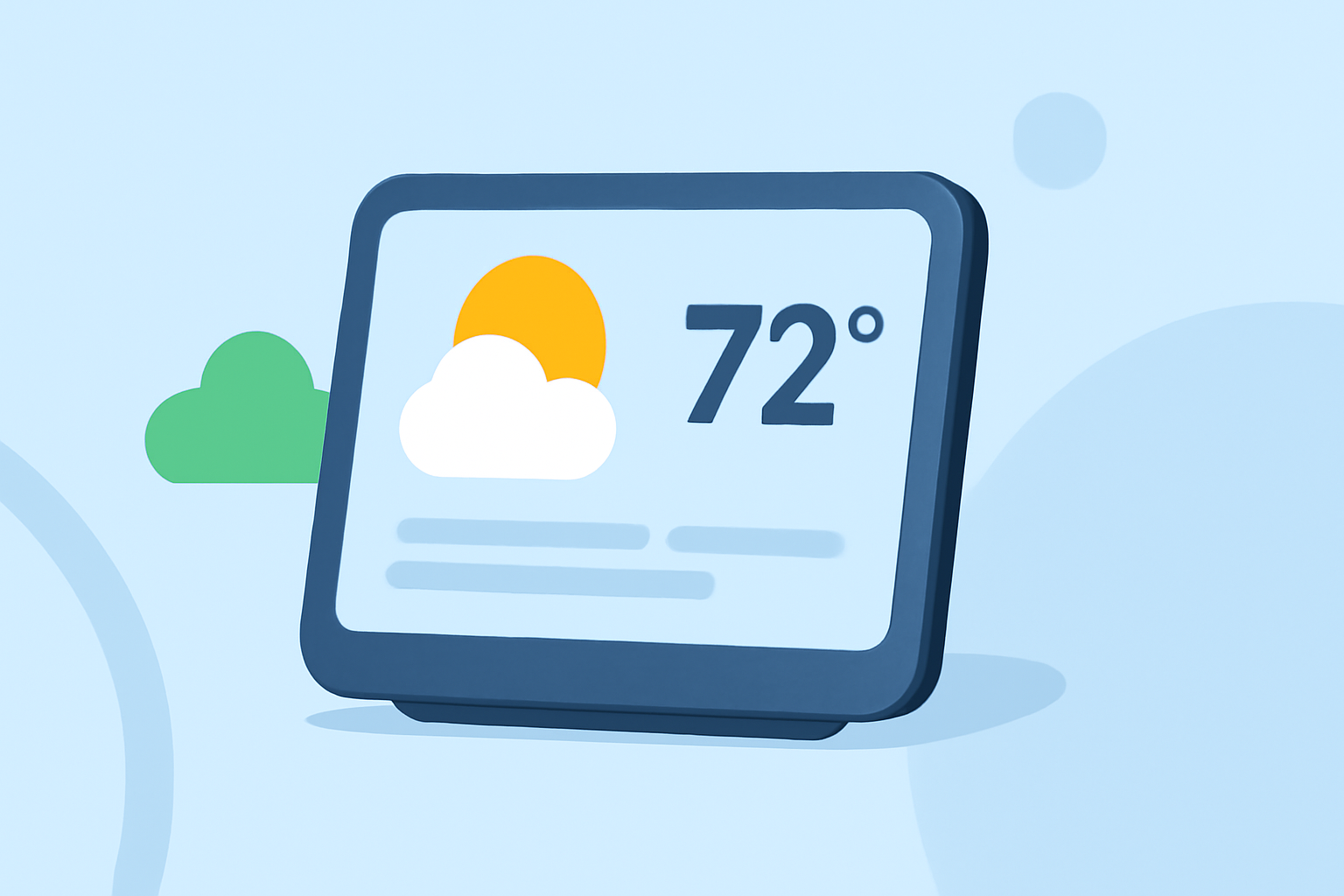 Enhancing Your Smart Display with Weather Widgets