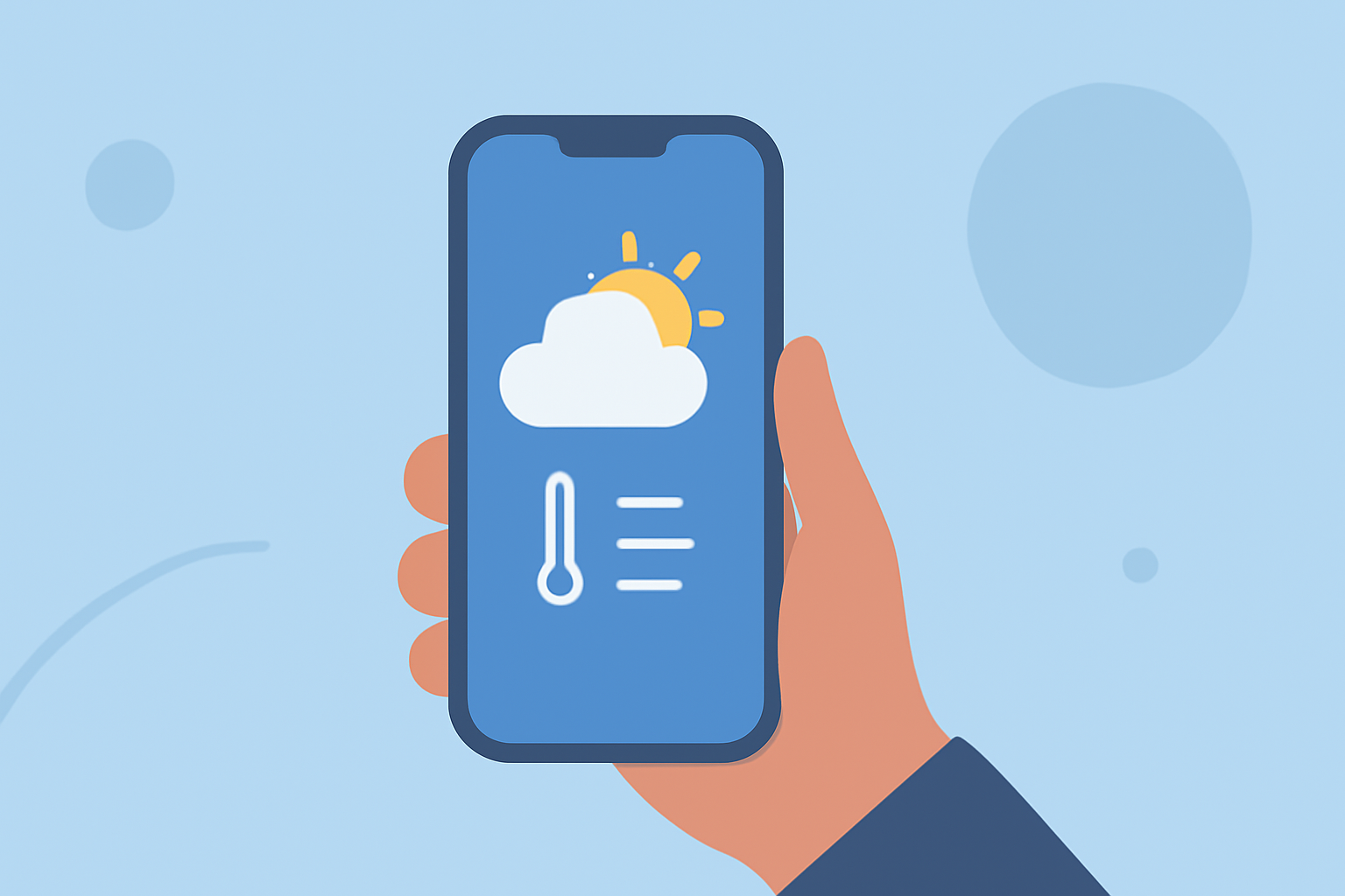 How to Check Weather Before a Delayed Flight on Your Phone