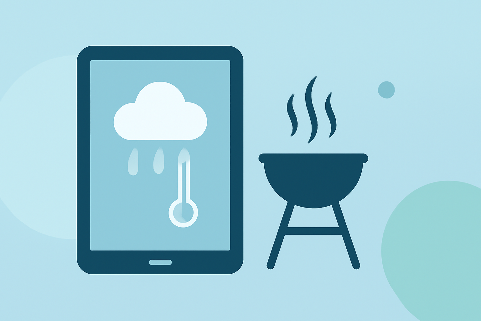 Weather for Outdoor Barbecue Planning While Traveling