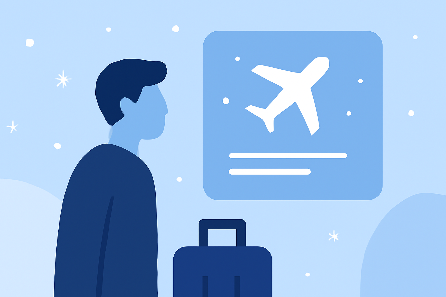 Snow at Your Departure Airport: Mistakes to Avoid Ahead of Time