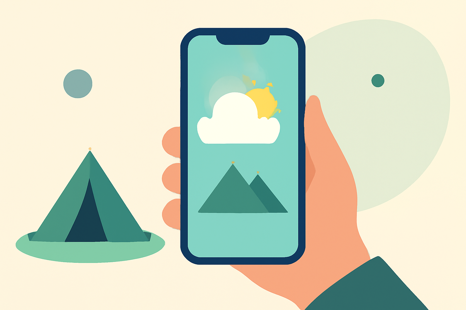 How to Use Your iPhone for Outdoor Camping Weather Planning