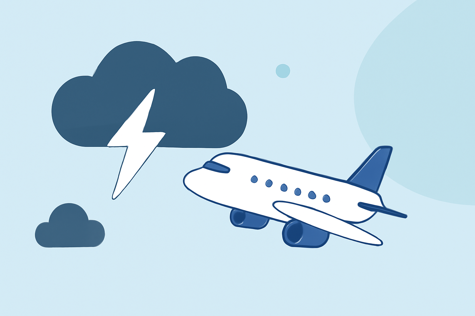 Thunderstorms Near the Airport: A First-Time Flyer's Guide